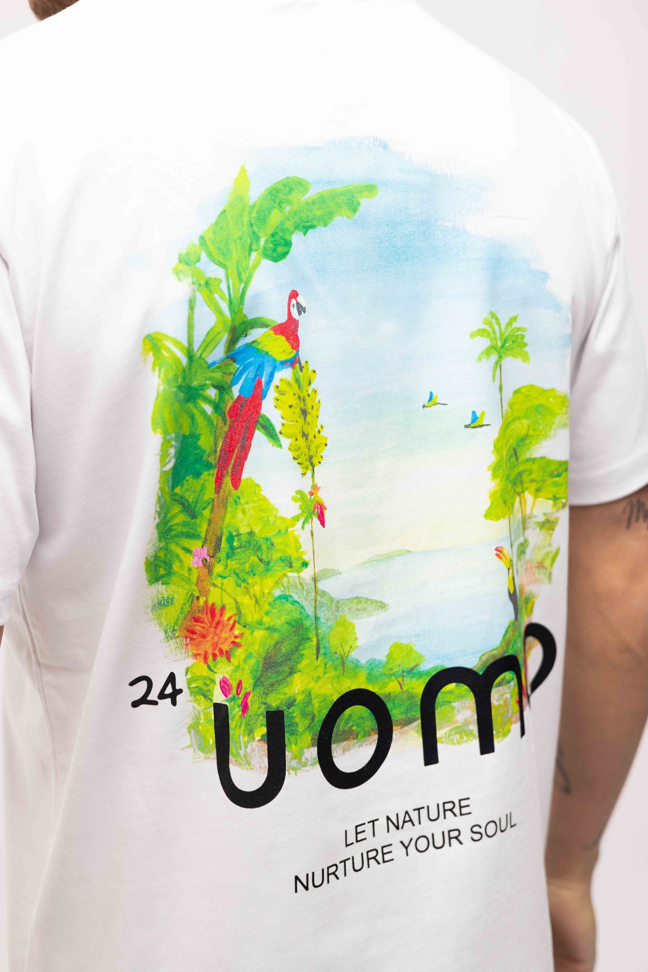 Paradise 2.0 T-shirt Wit