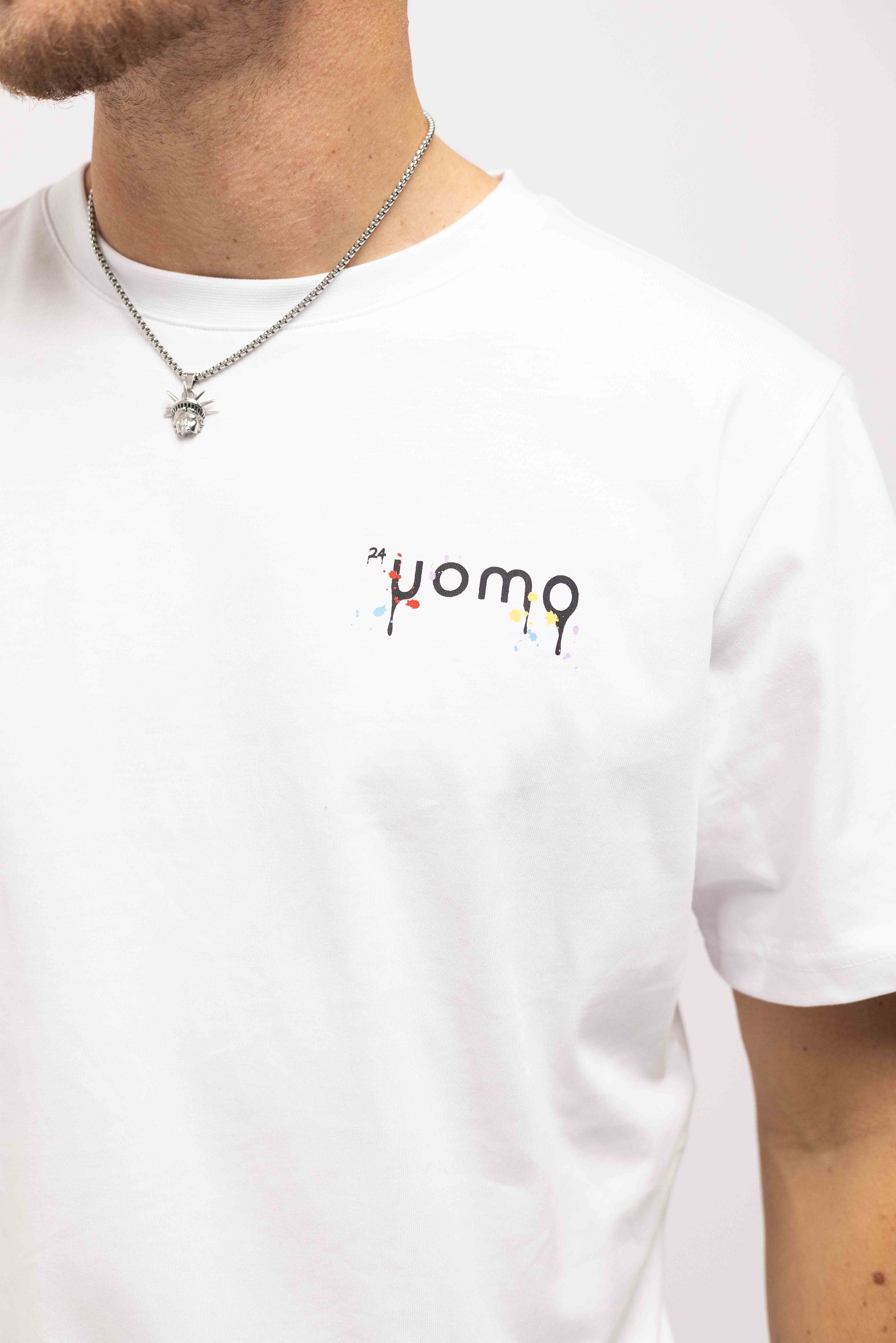 Paint T-shirt Wit