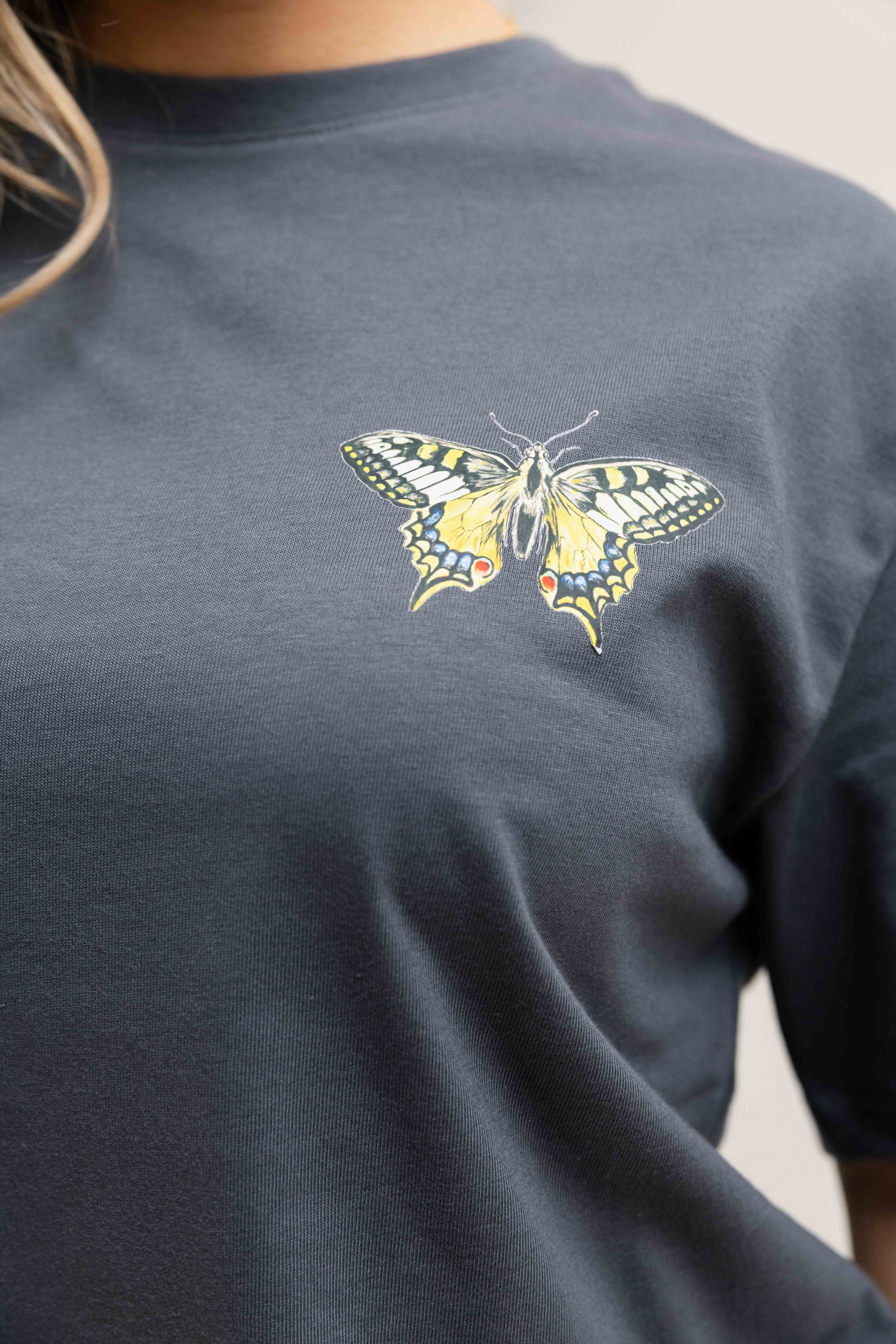 Child Of Nature T-shirt Dames Dark Grey