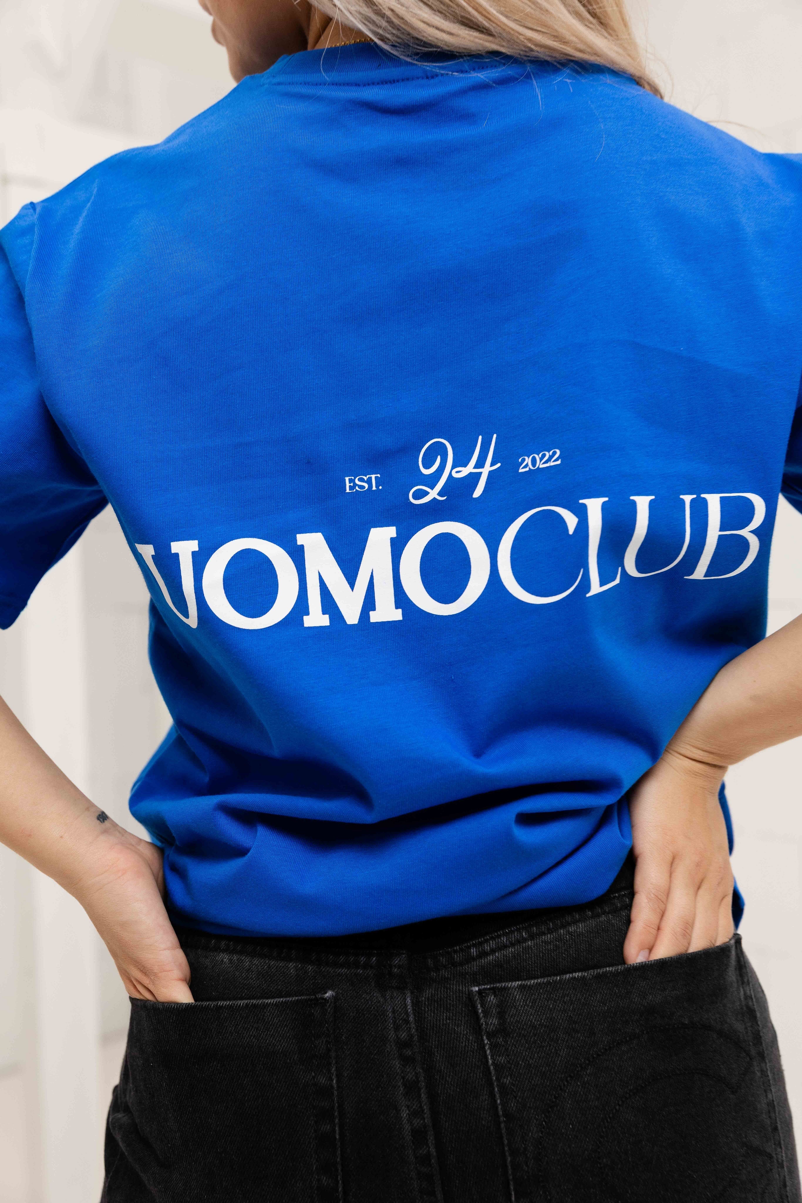 Club T-shirt Dames Kobalt Blauw