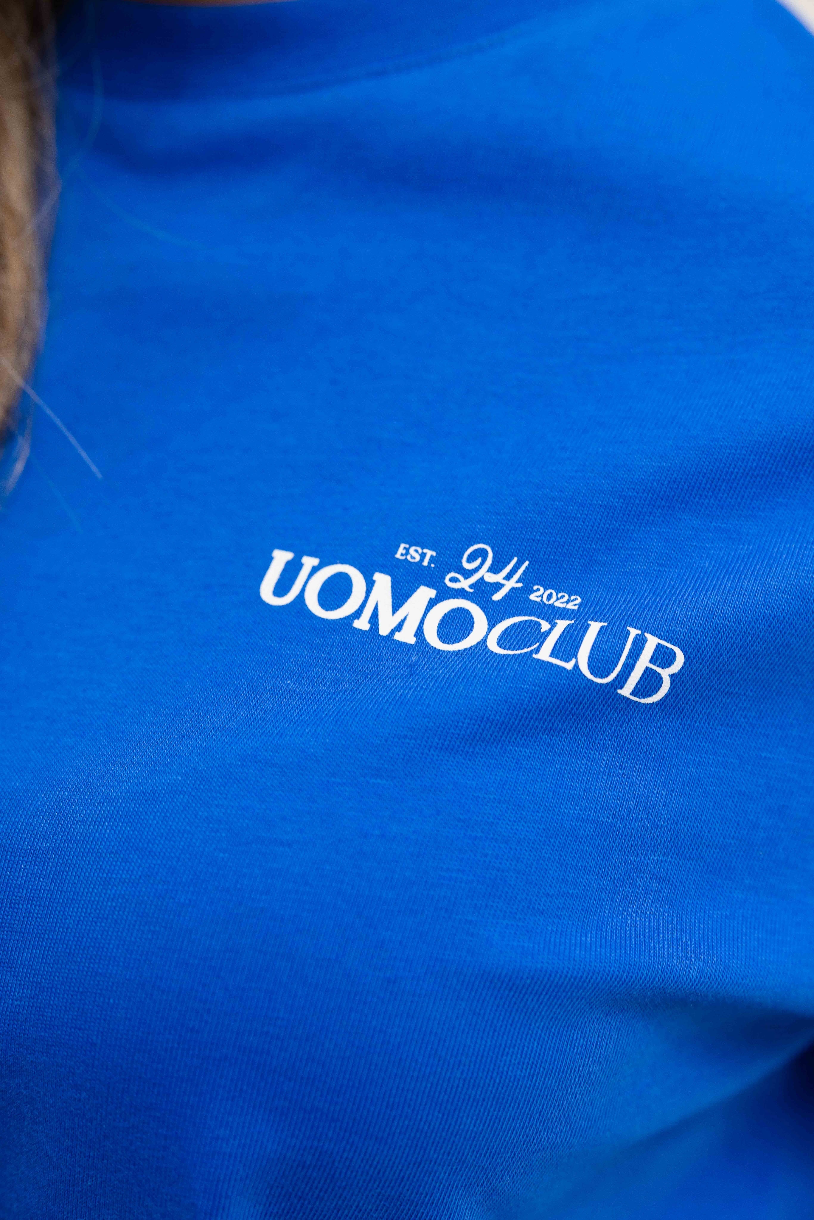 Club T-shirt Dames Kobalt Blauw