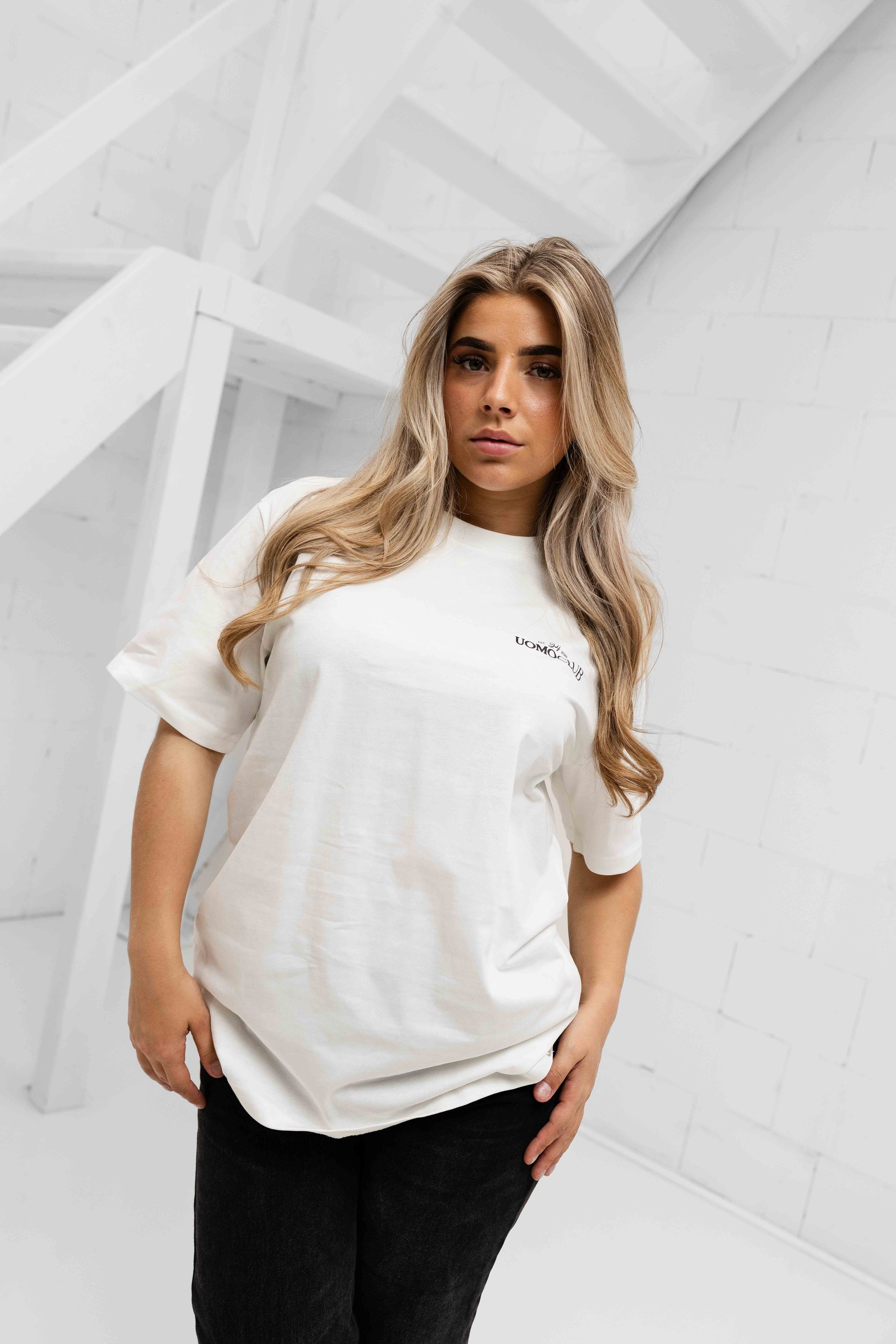 Club T-shirt Dames Off-White