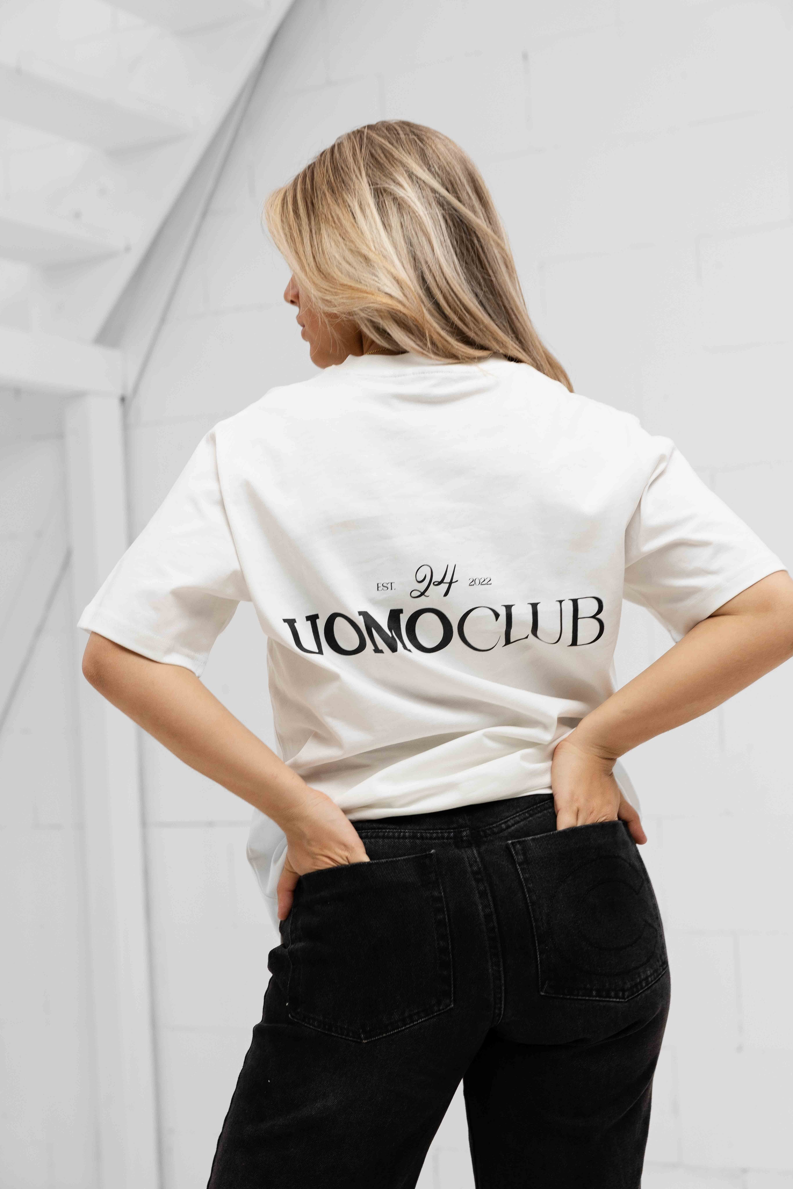 Club T-shirt Dames Off-White