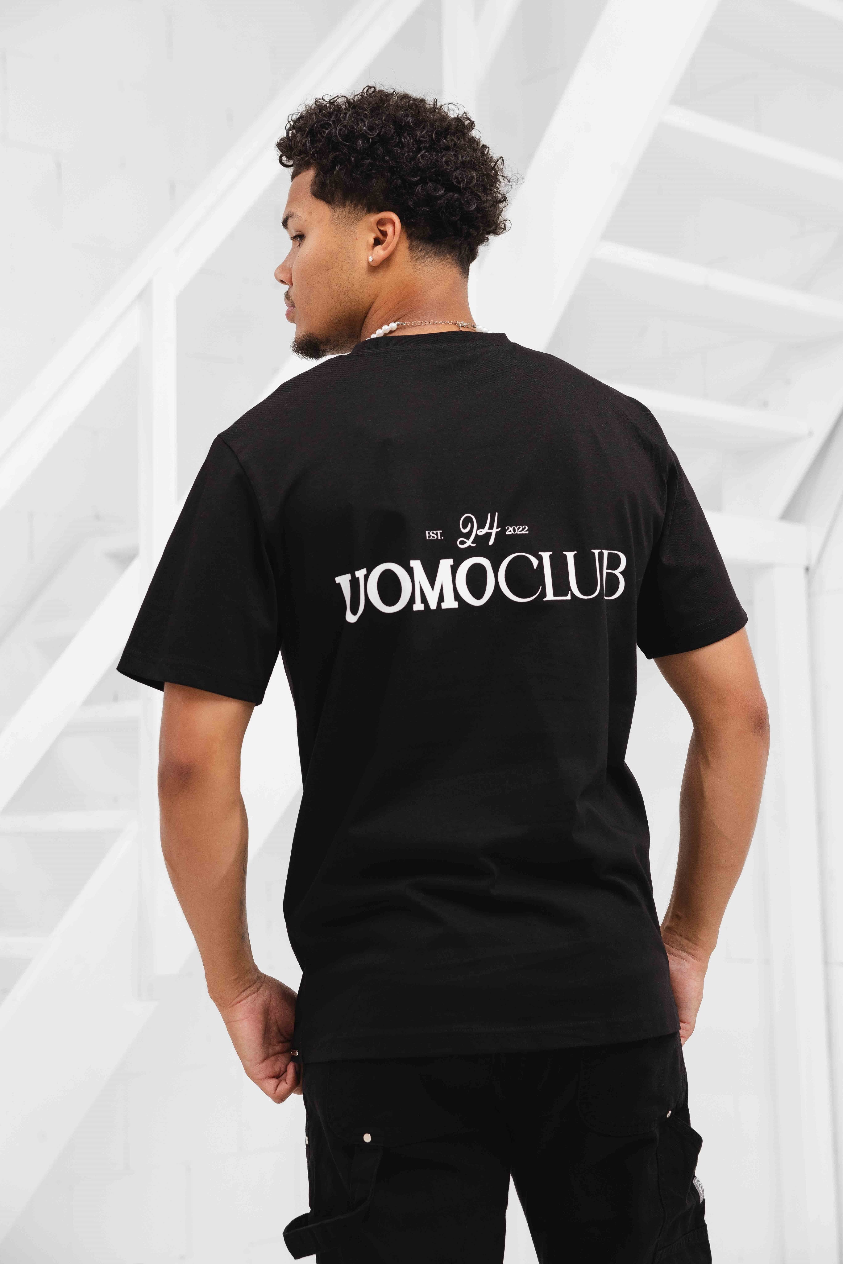 Club T-shirt Heren Zwart