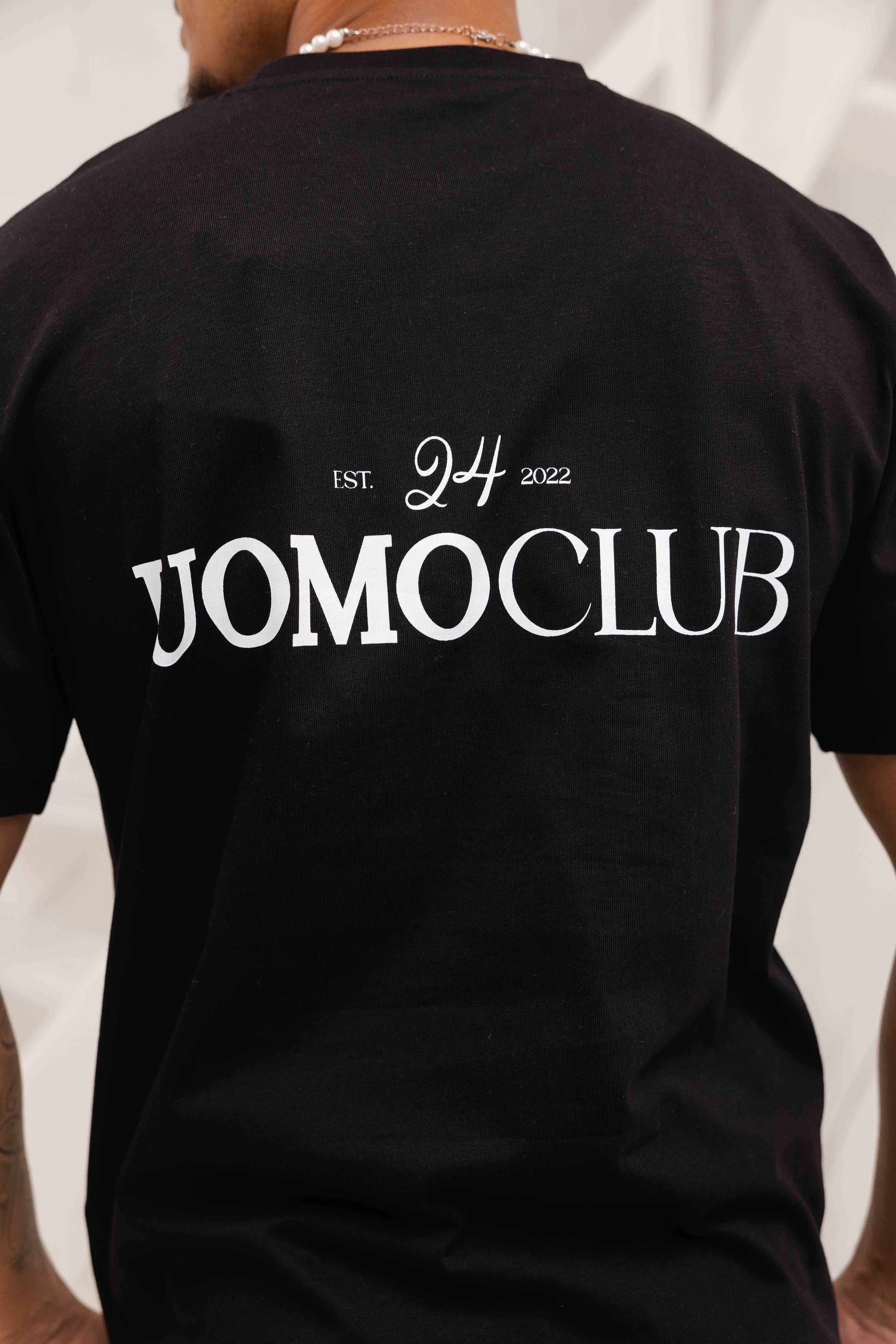 Club T-shirt Heren Zwart