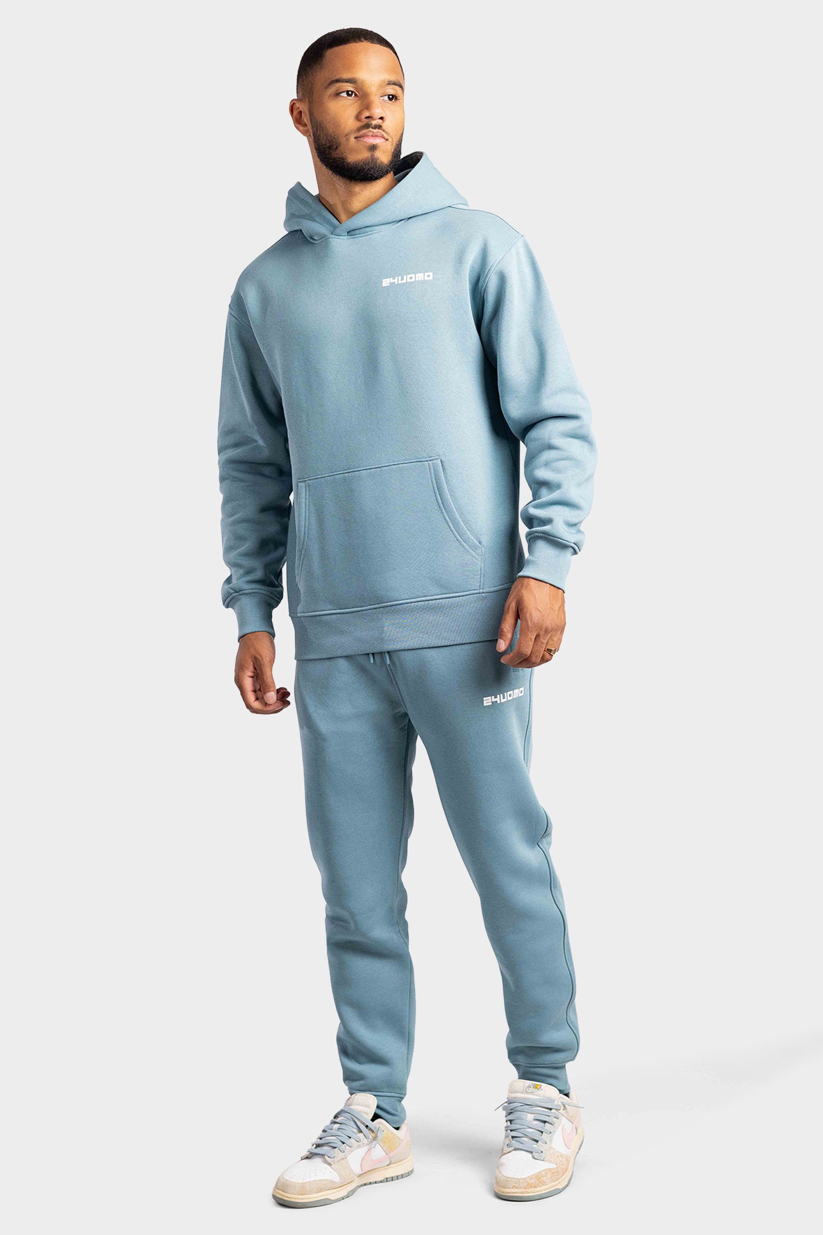 Graphic Logo Trainingspak Heren Light Blue