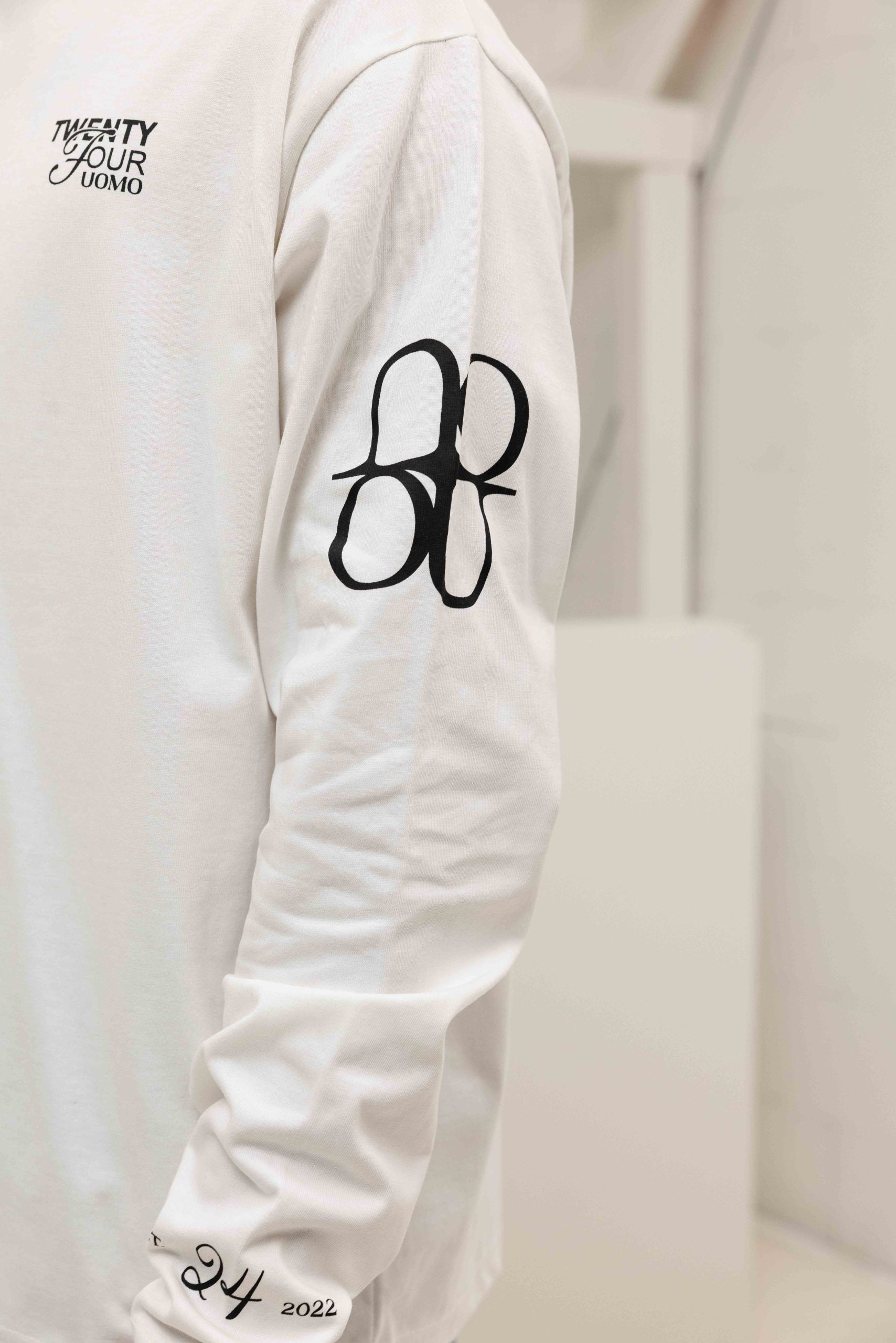 Signature Longsleeve Shirt Heren Off-White