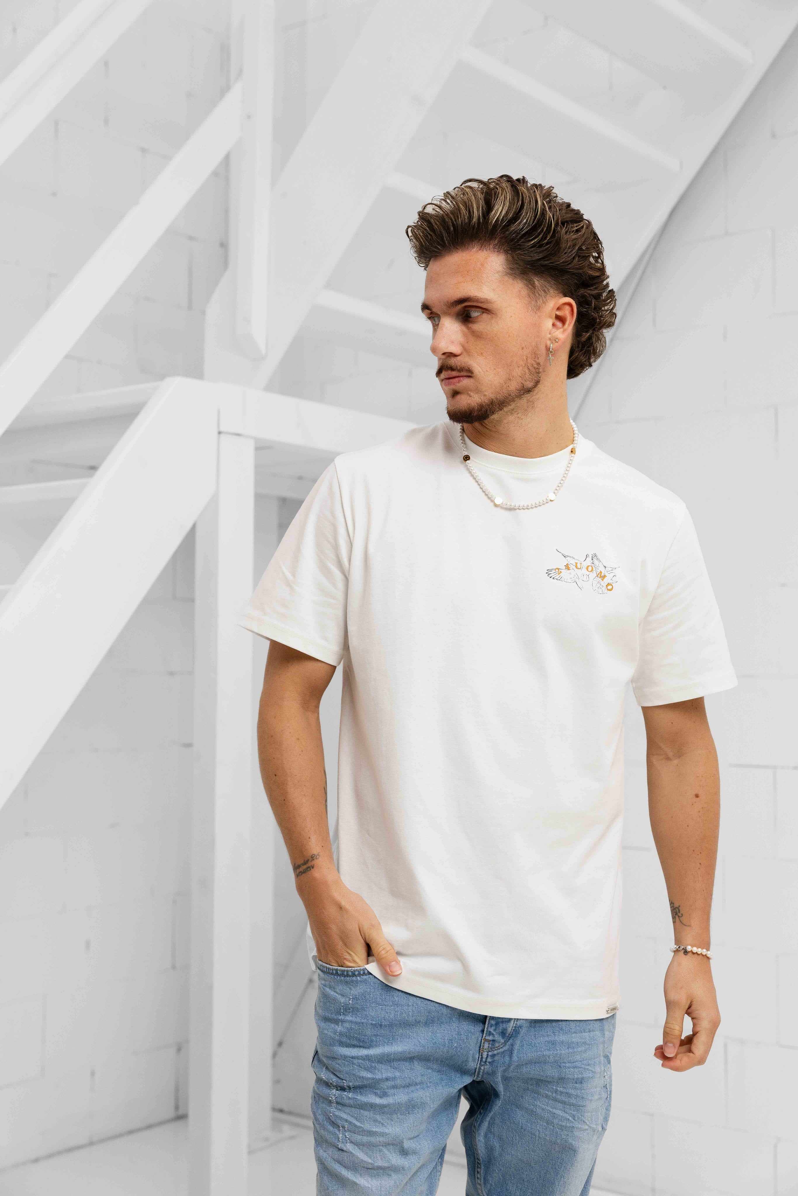 Unity T-shirt Heren Off-White