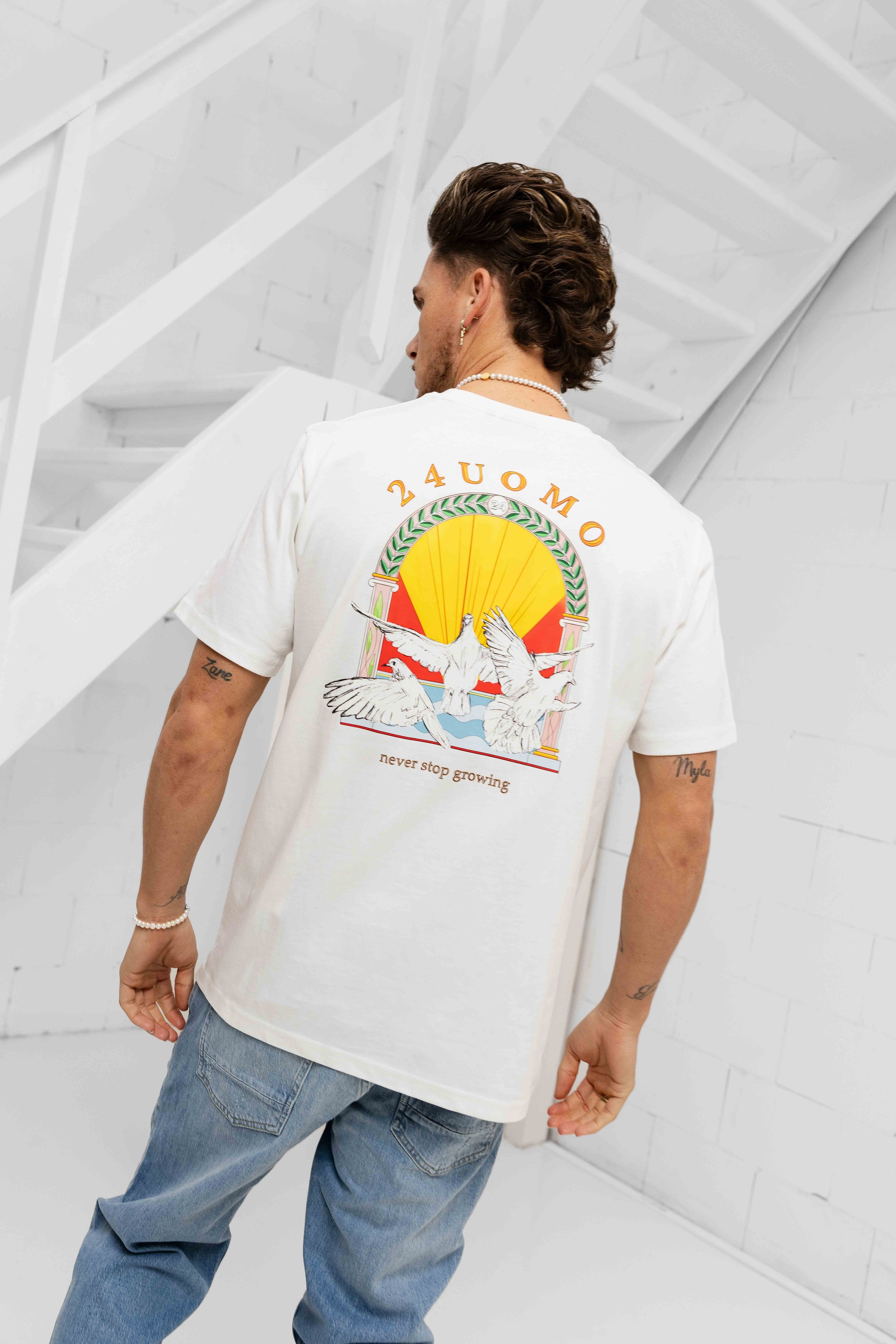 Unity T-shirt Heren Off-White