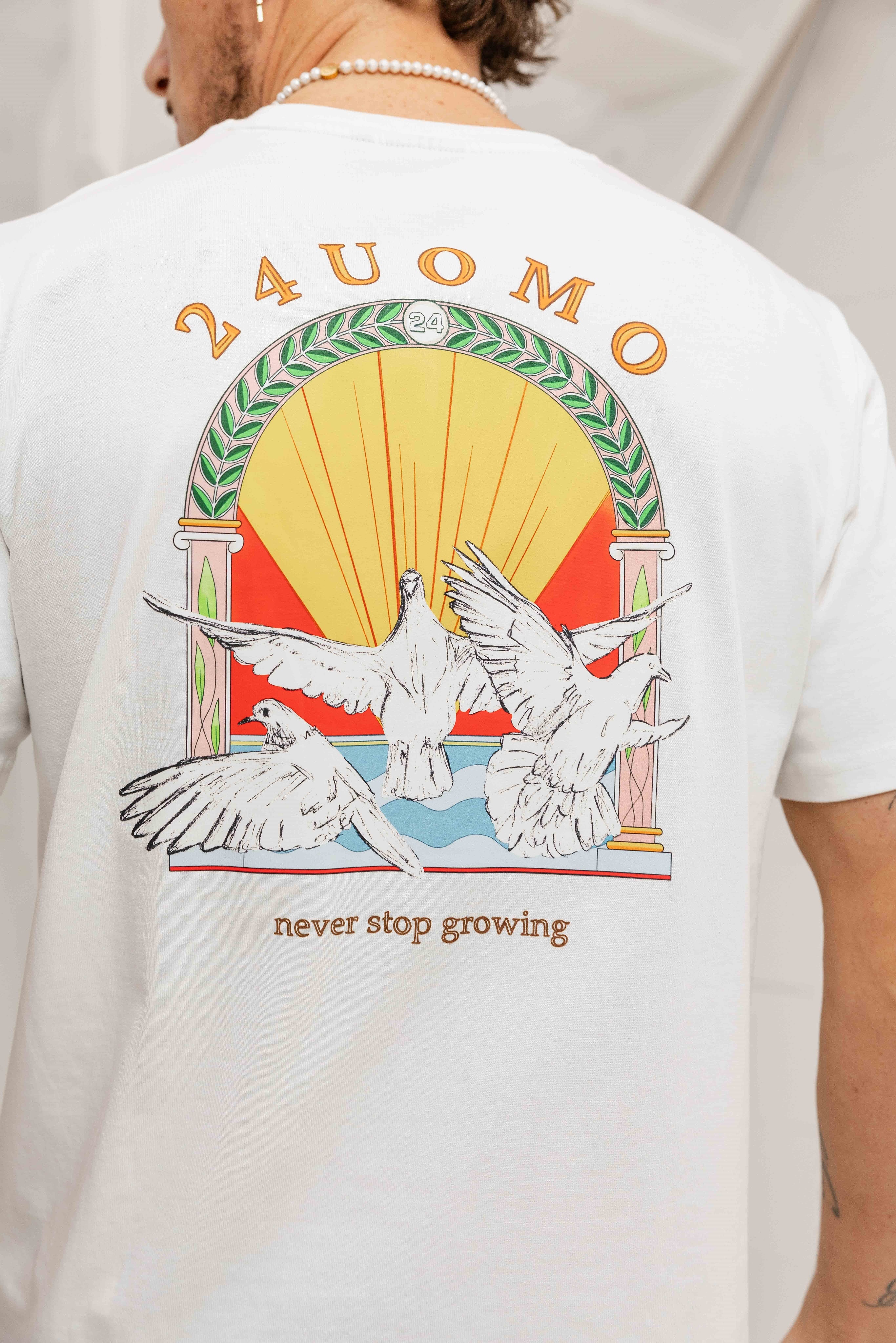 Unity T-shirt Heren Off-White