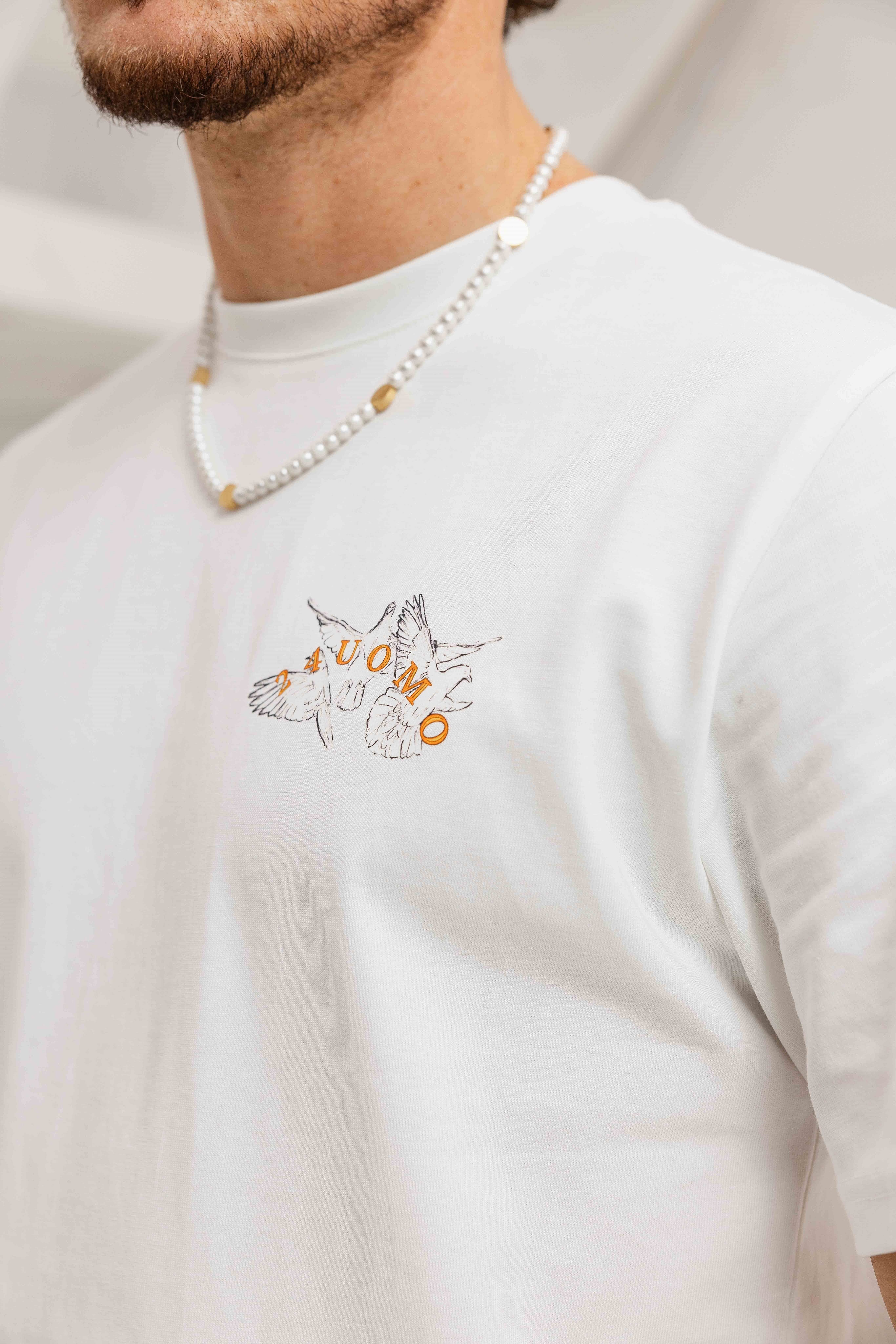 Unity T-shirt Heren Off-White