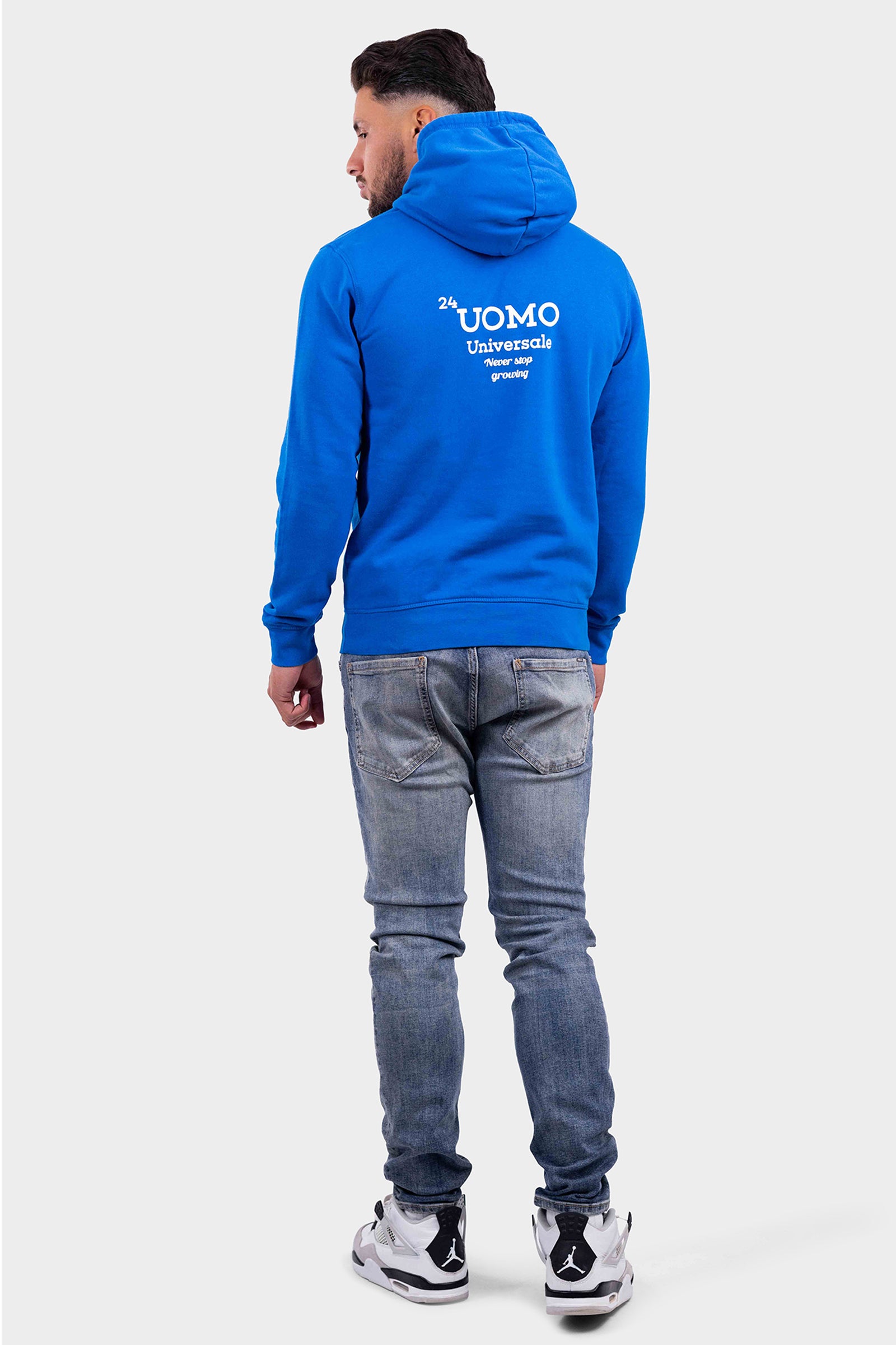 Universale Hoodie Kobalt Blauw