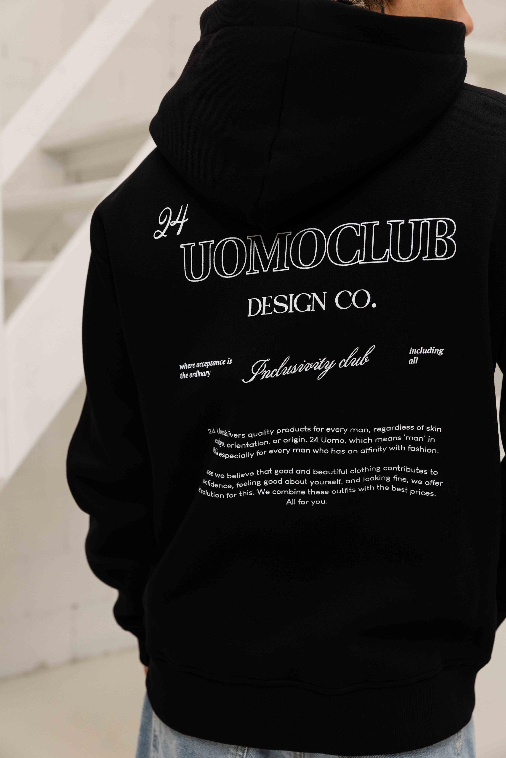 Club 3.0 Hoodie Heren Zwart