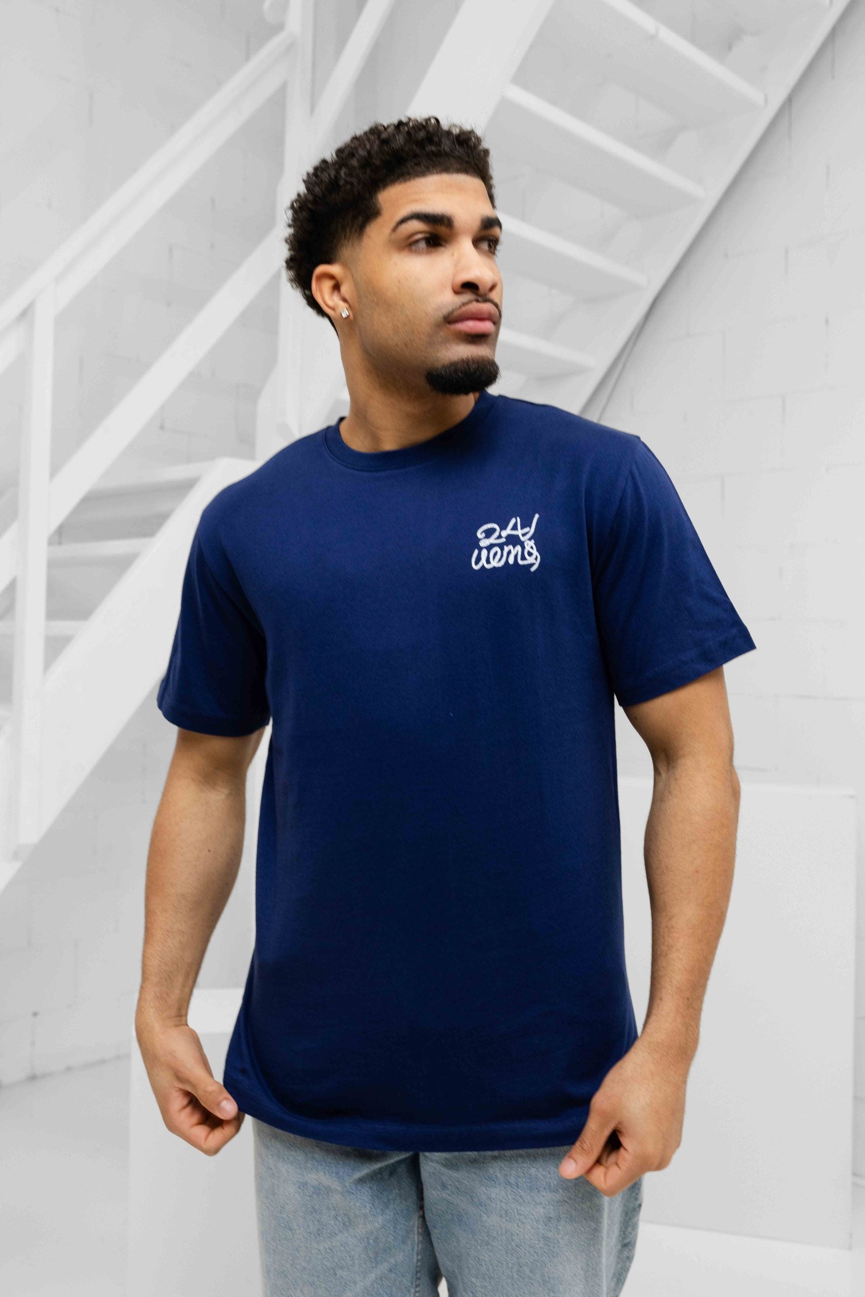 Riviera T-shirt Heren Navy