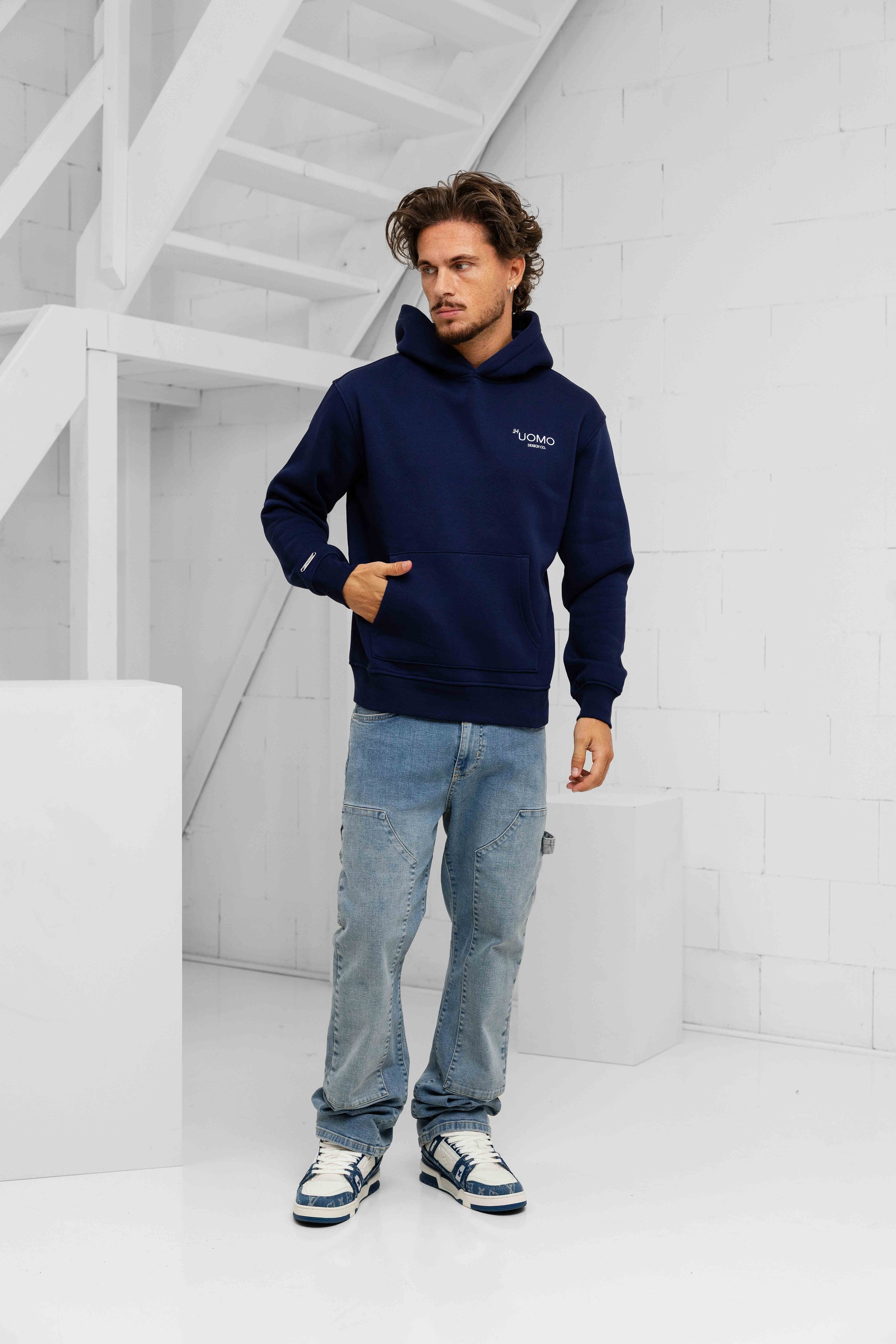 Club 2.0 Hoodie Navy