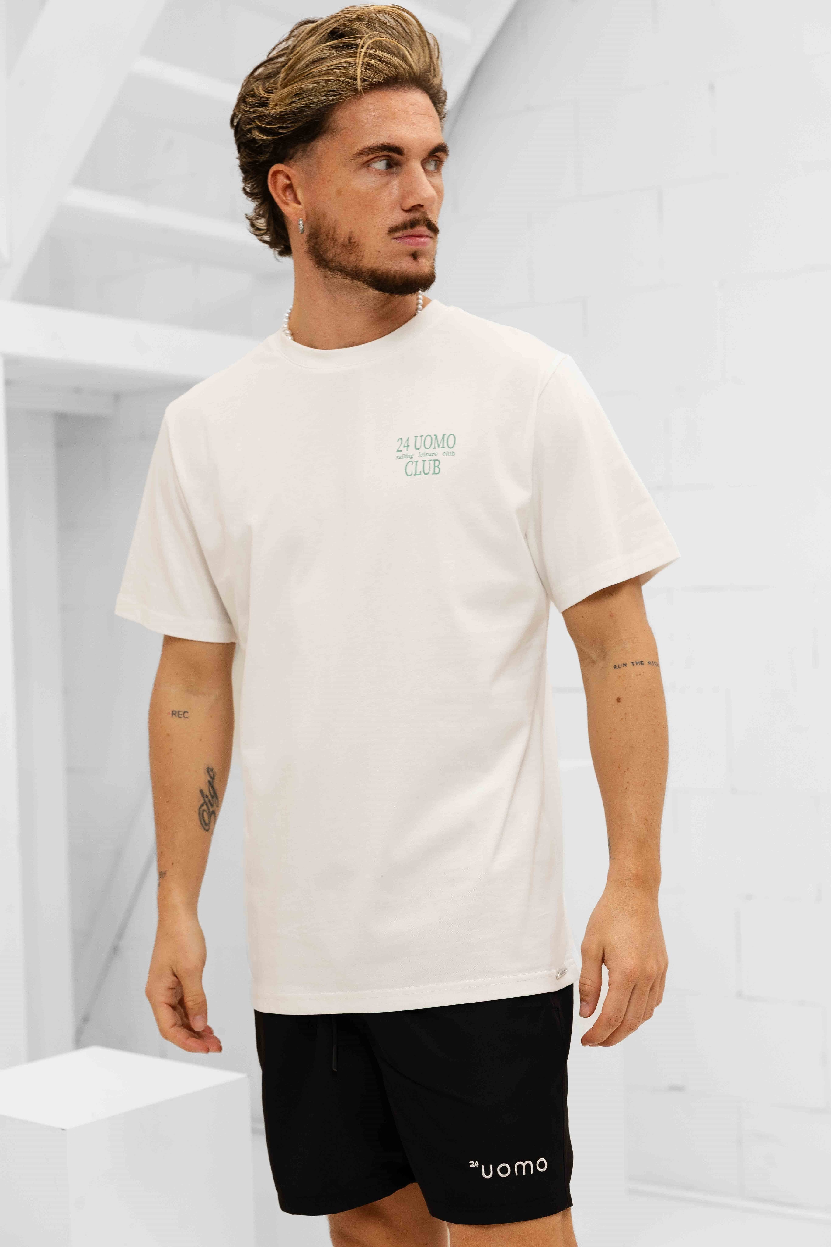Leisure Club Summer Set Men Off-White/Black