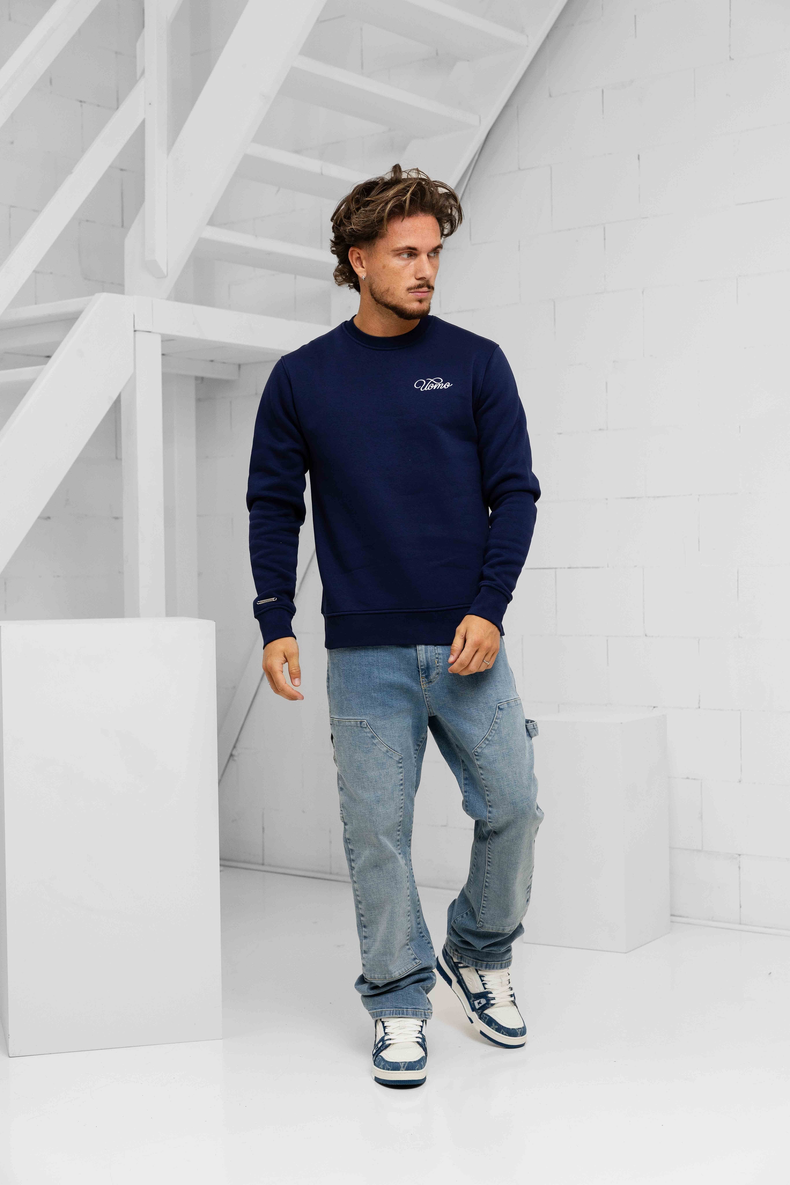 Never Stop Growing Sweater Navy