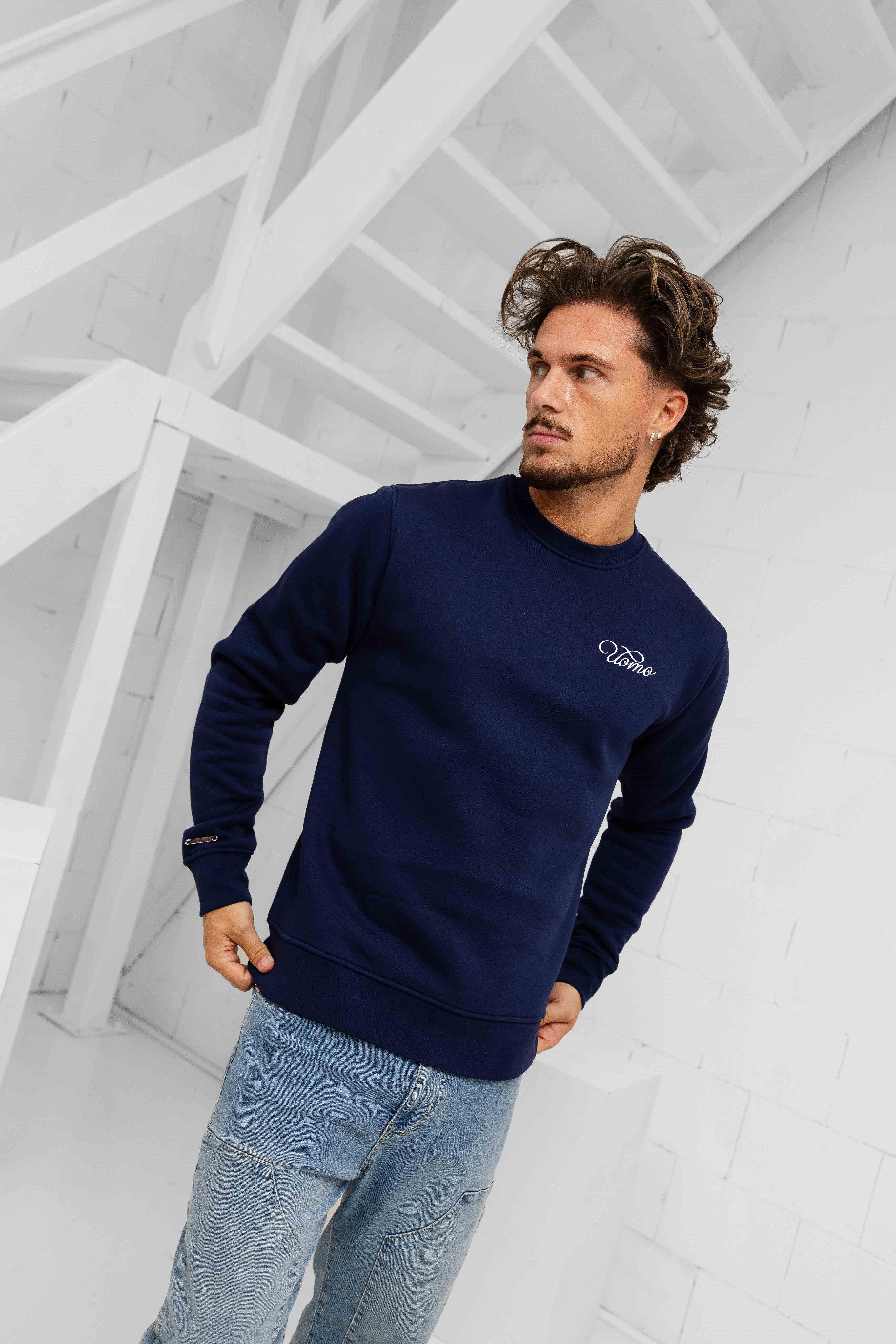 Never Stop Growing Sweater Navy