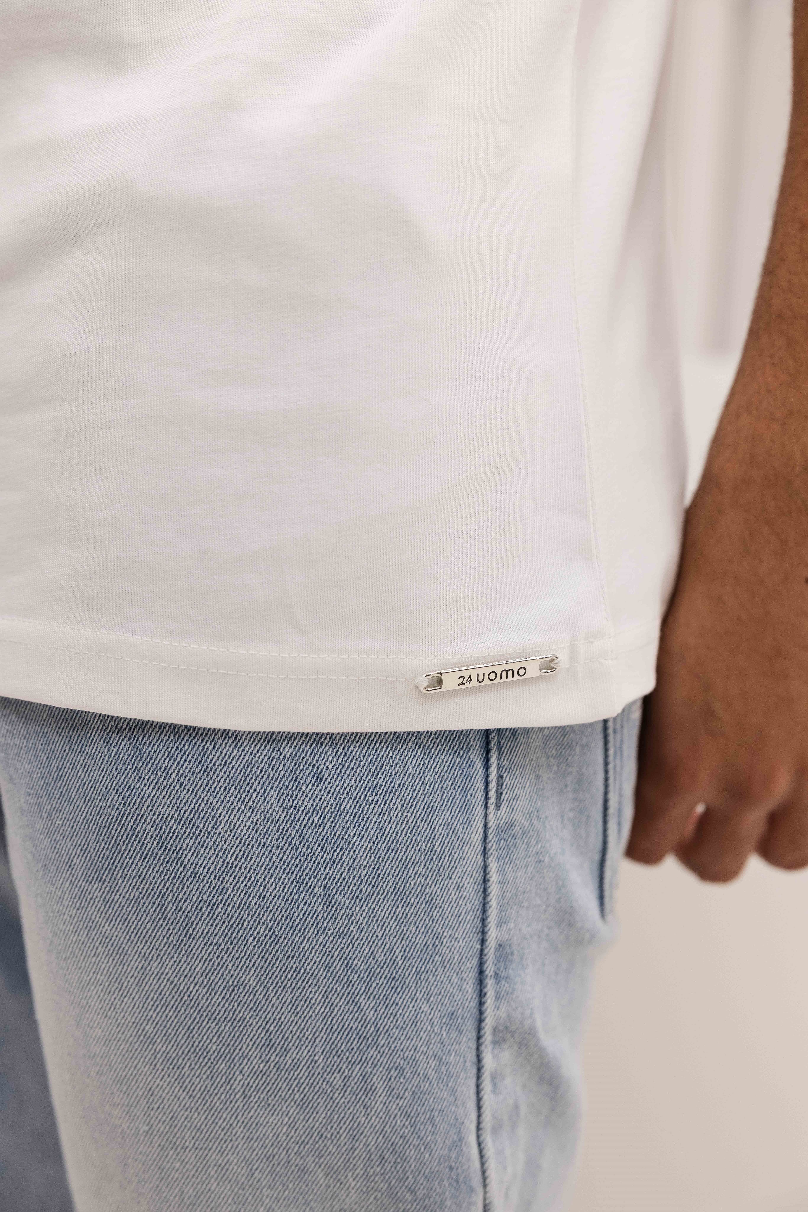 Riviera T-shirt Heren Off-White