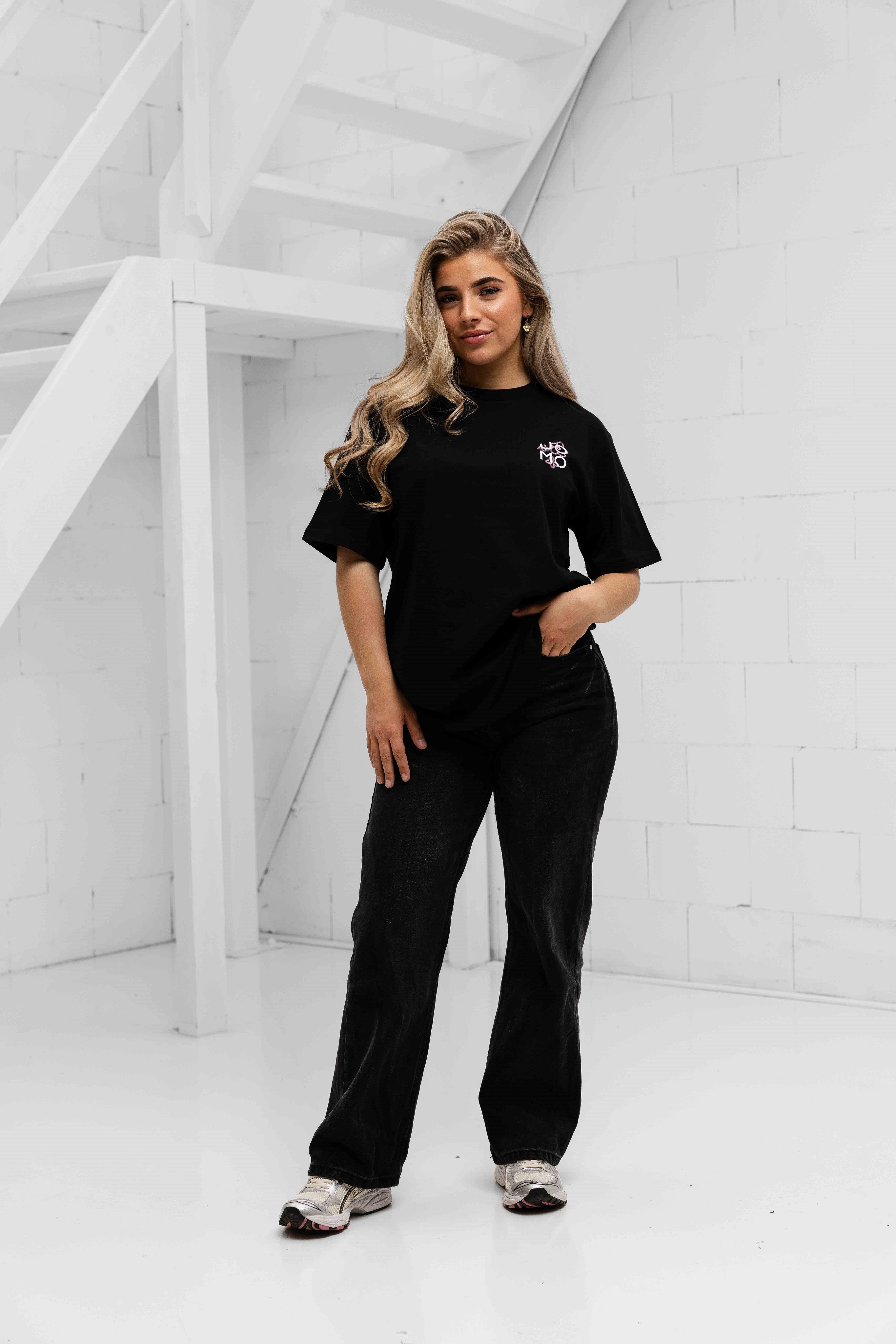 Flora 2.0 T-shirt Dames Zwart