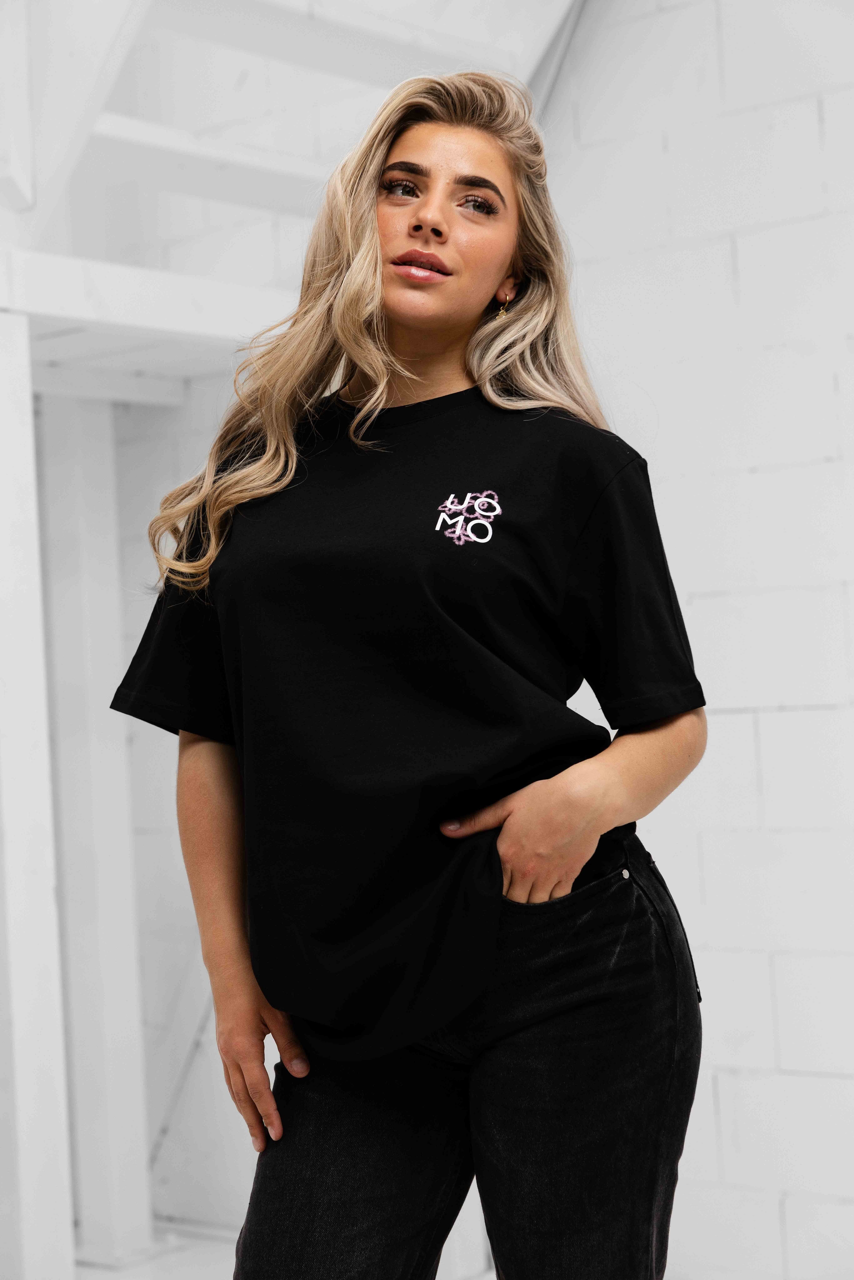 Flora 2.0 T-shirt Dames Zwart