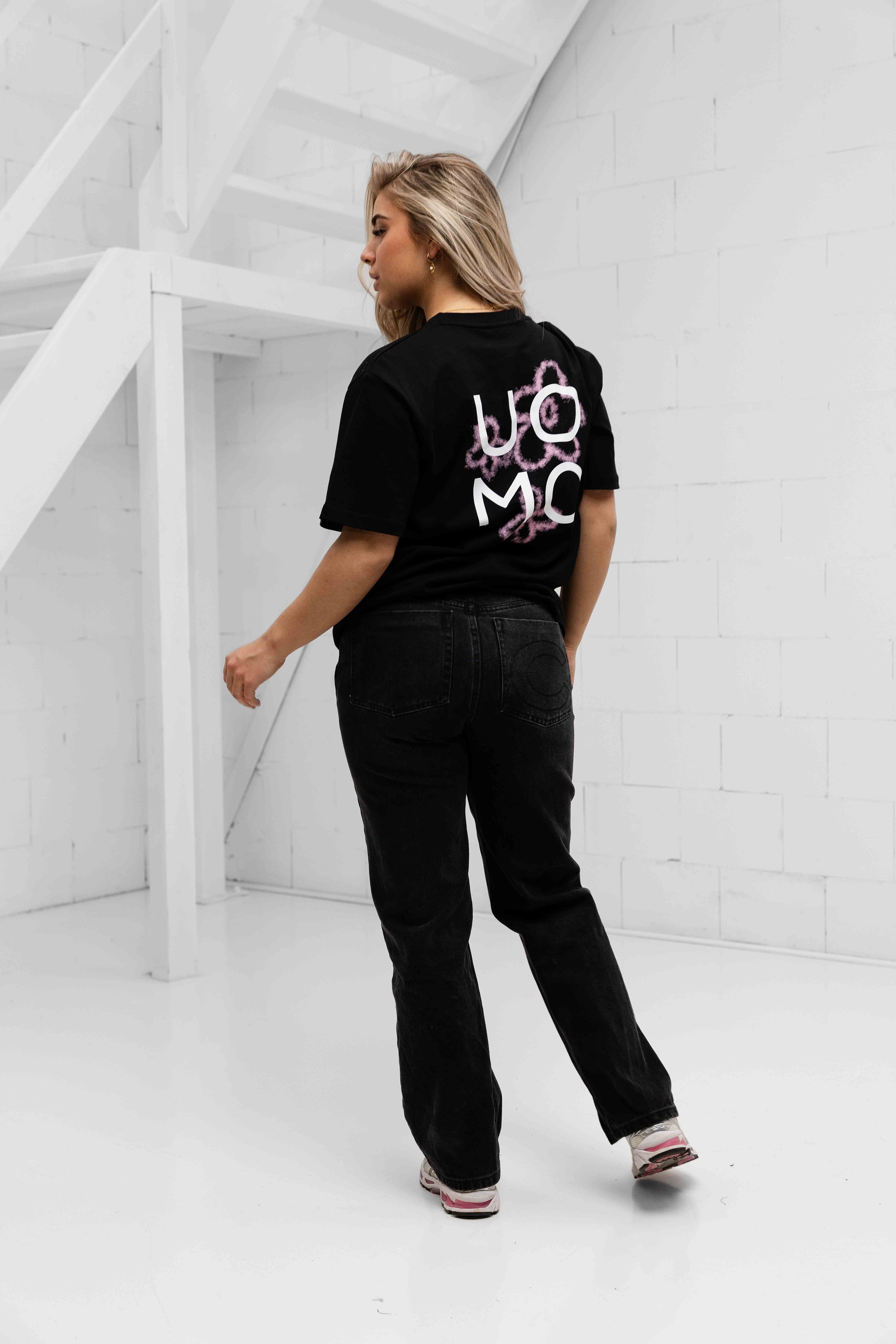 Flora 2.0 T-shirt Dames Zwart