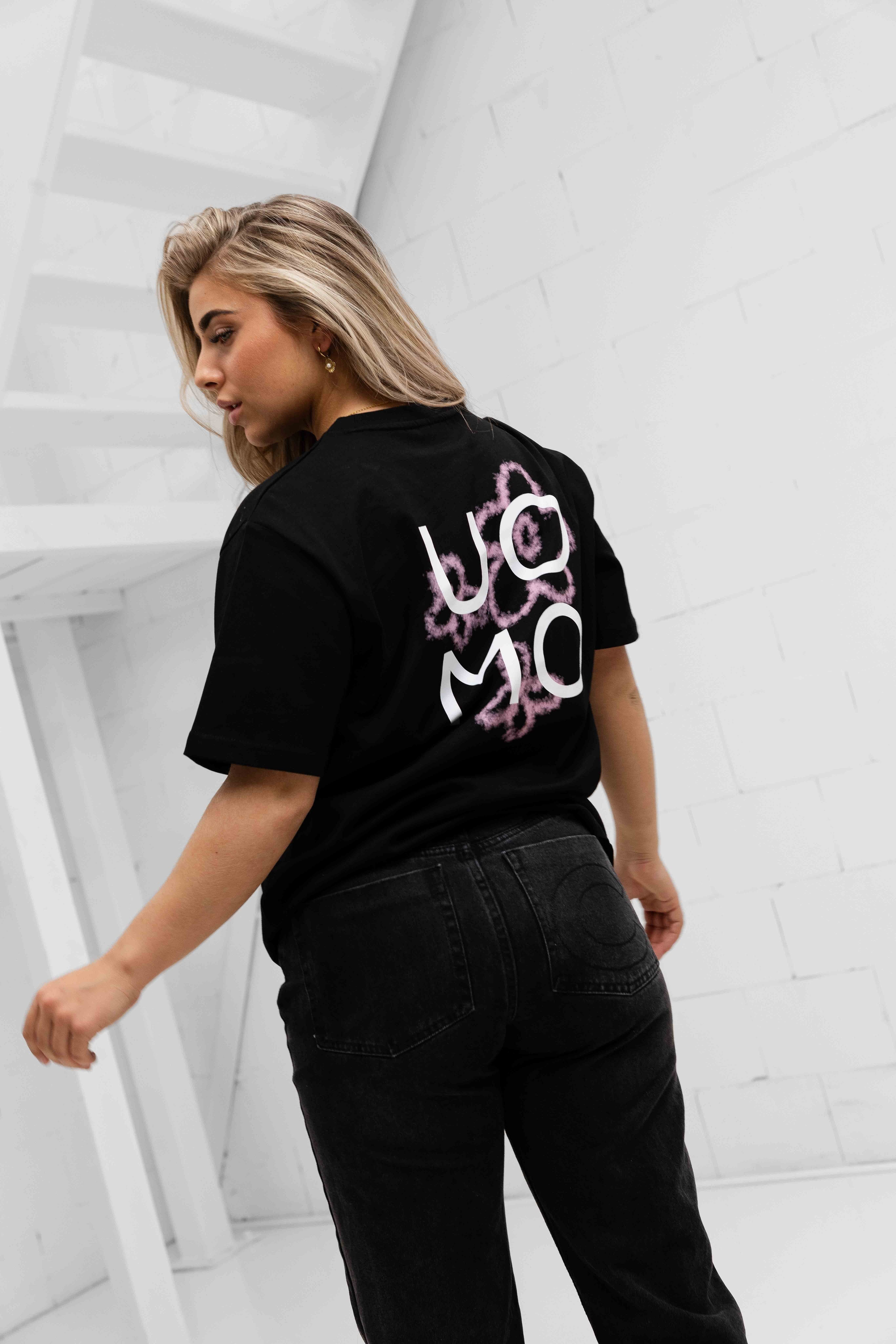 Flora 2.0 T-shirt Dames Zwart