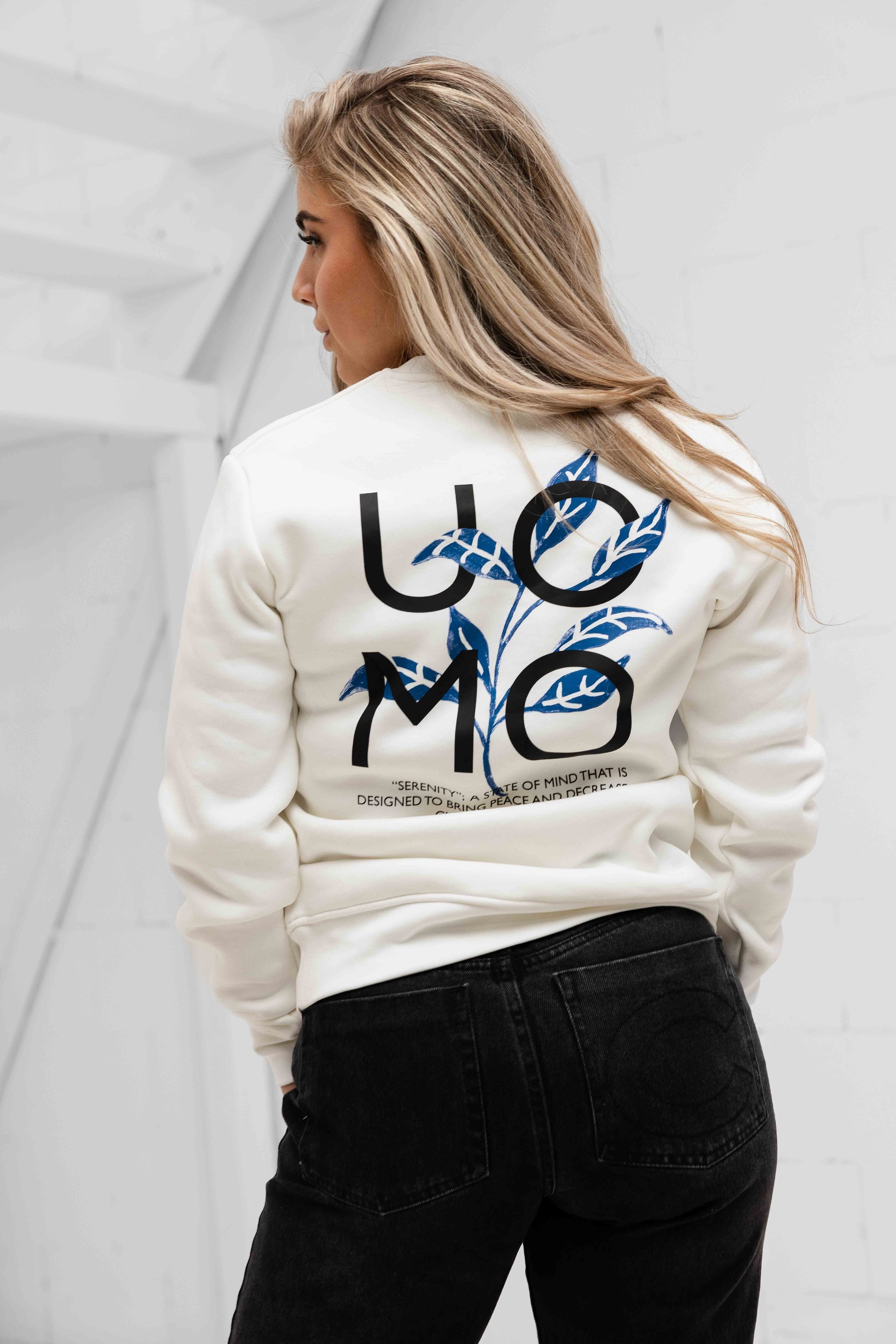 Floral Crewneck Dames Off-White