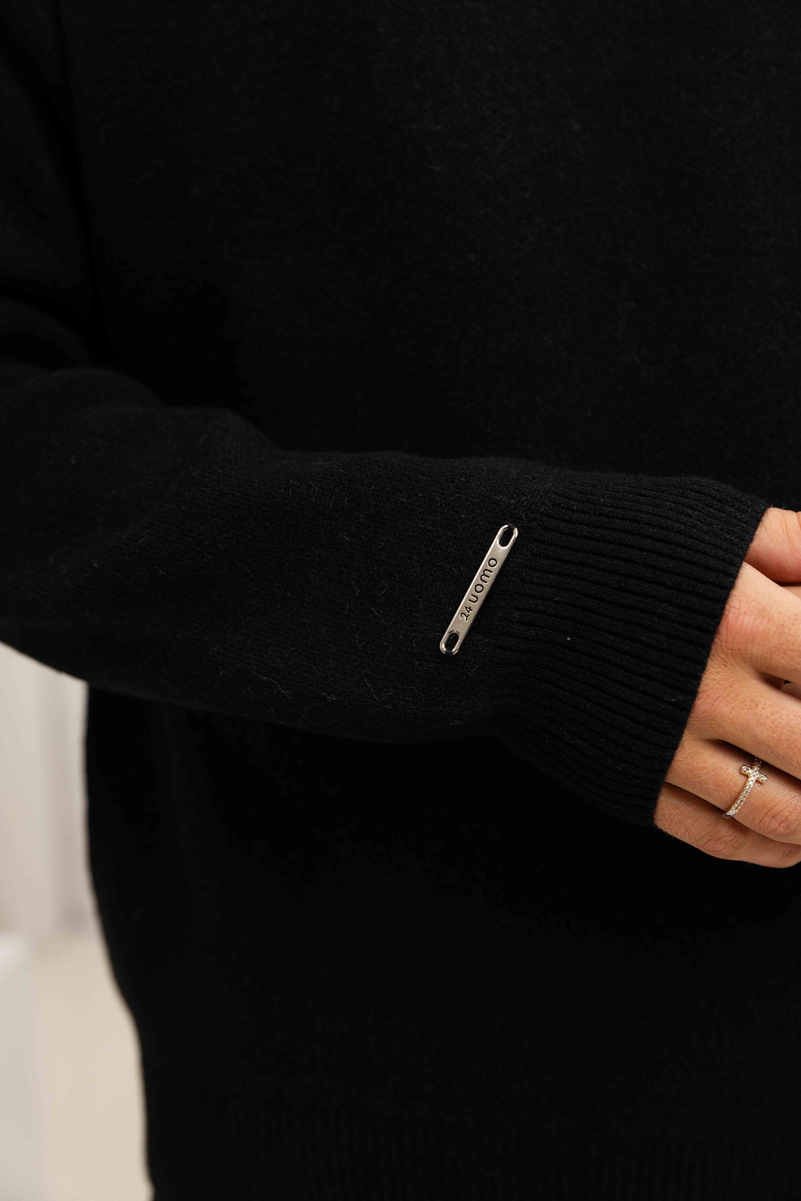 Knitted Trainingspak Heren Zwart