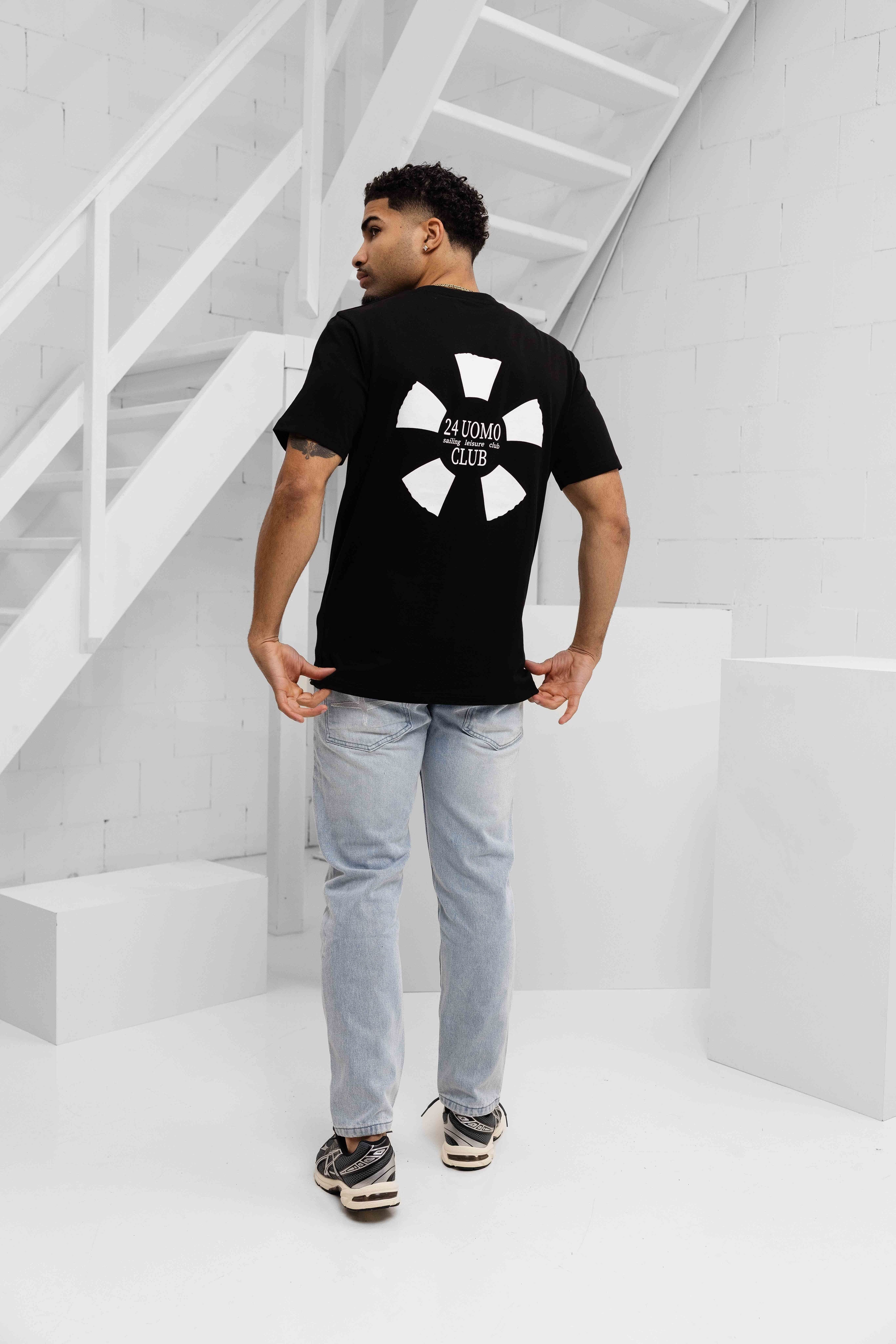 Leisure Club T-shirt Men Black