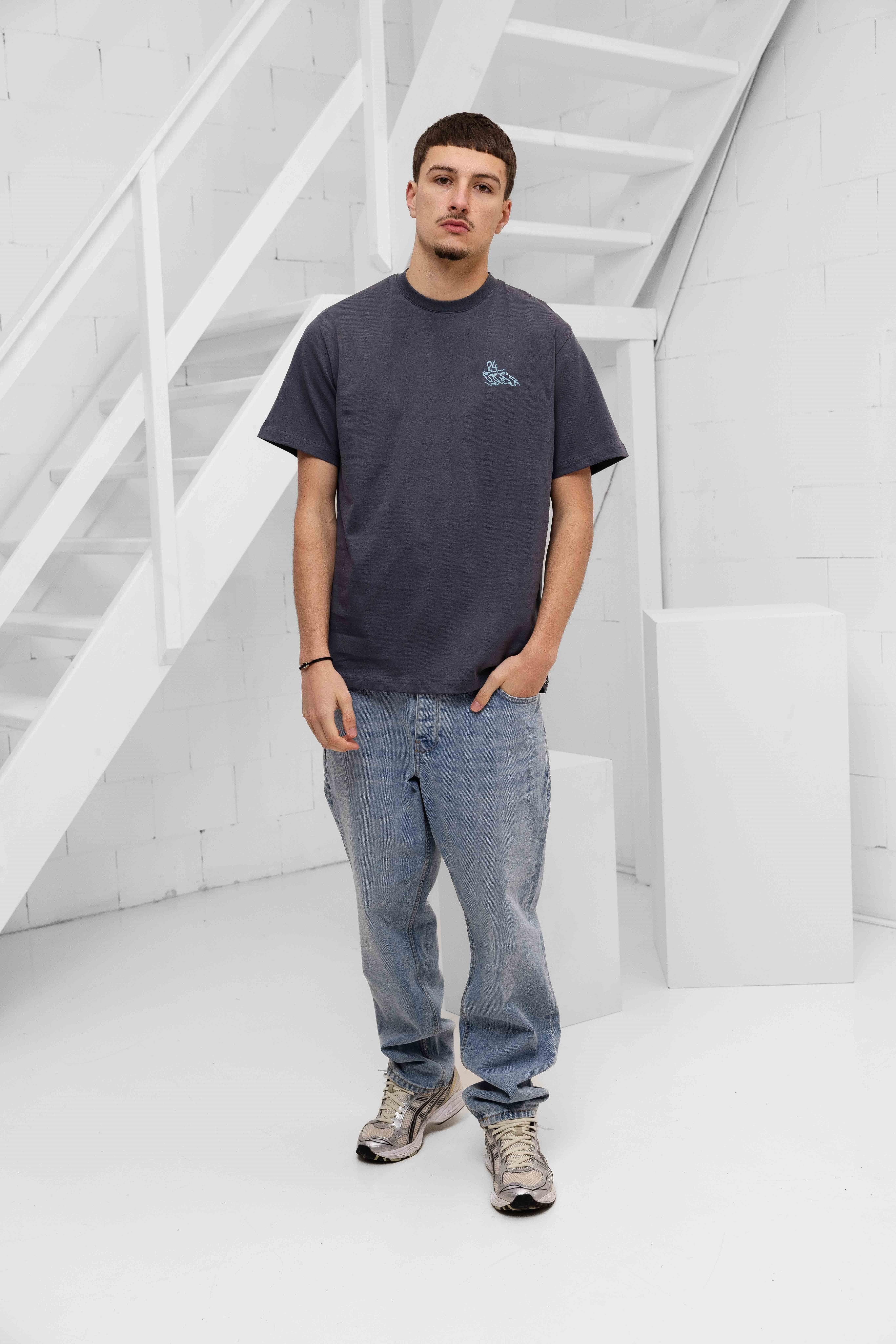 Surf T-shirt Heren Grijs