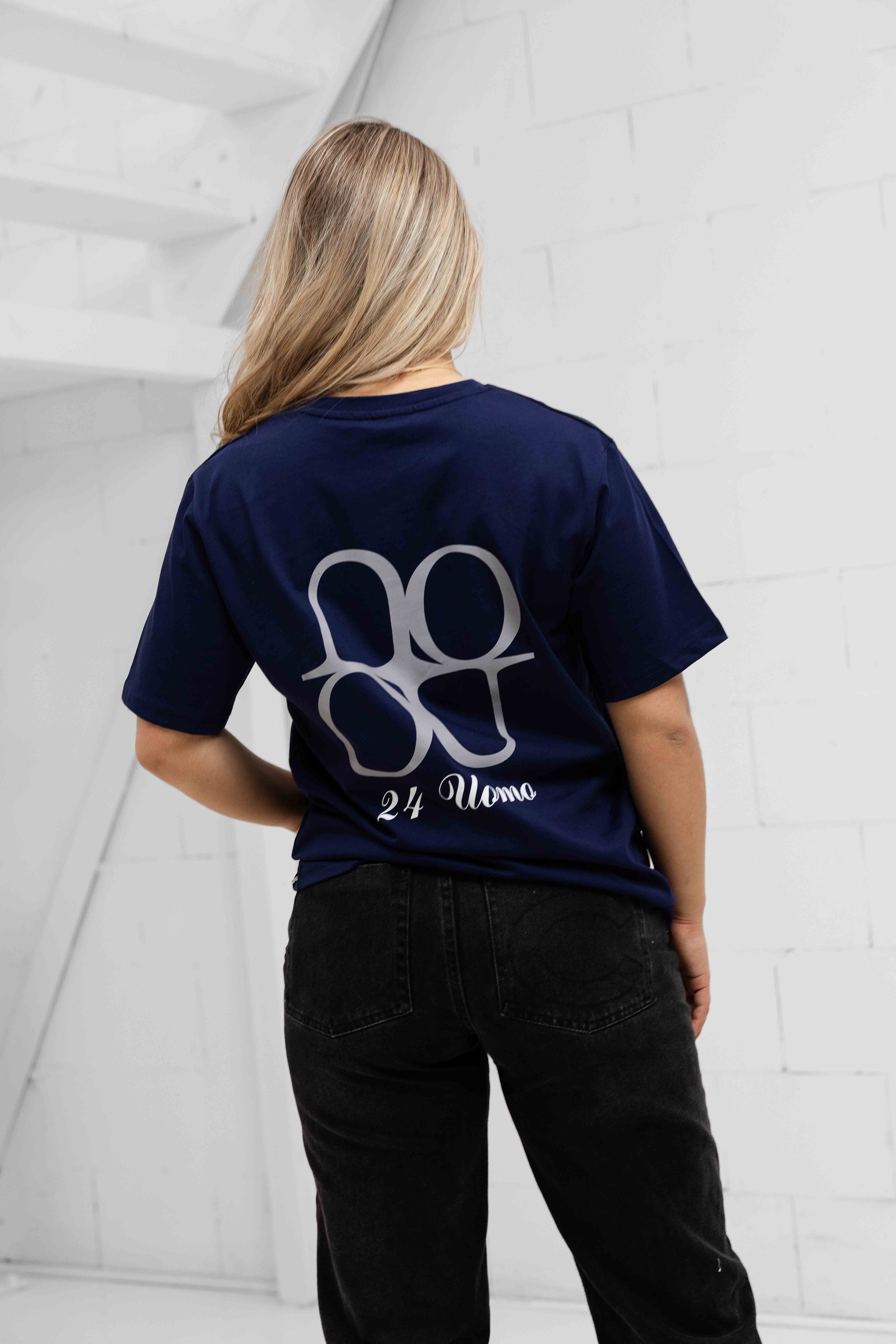 Symbol T-shirt Dames Navy