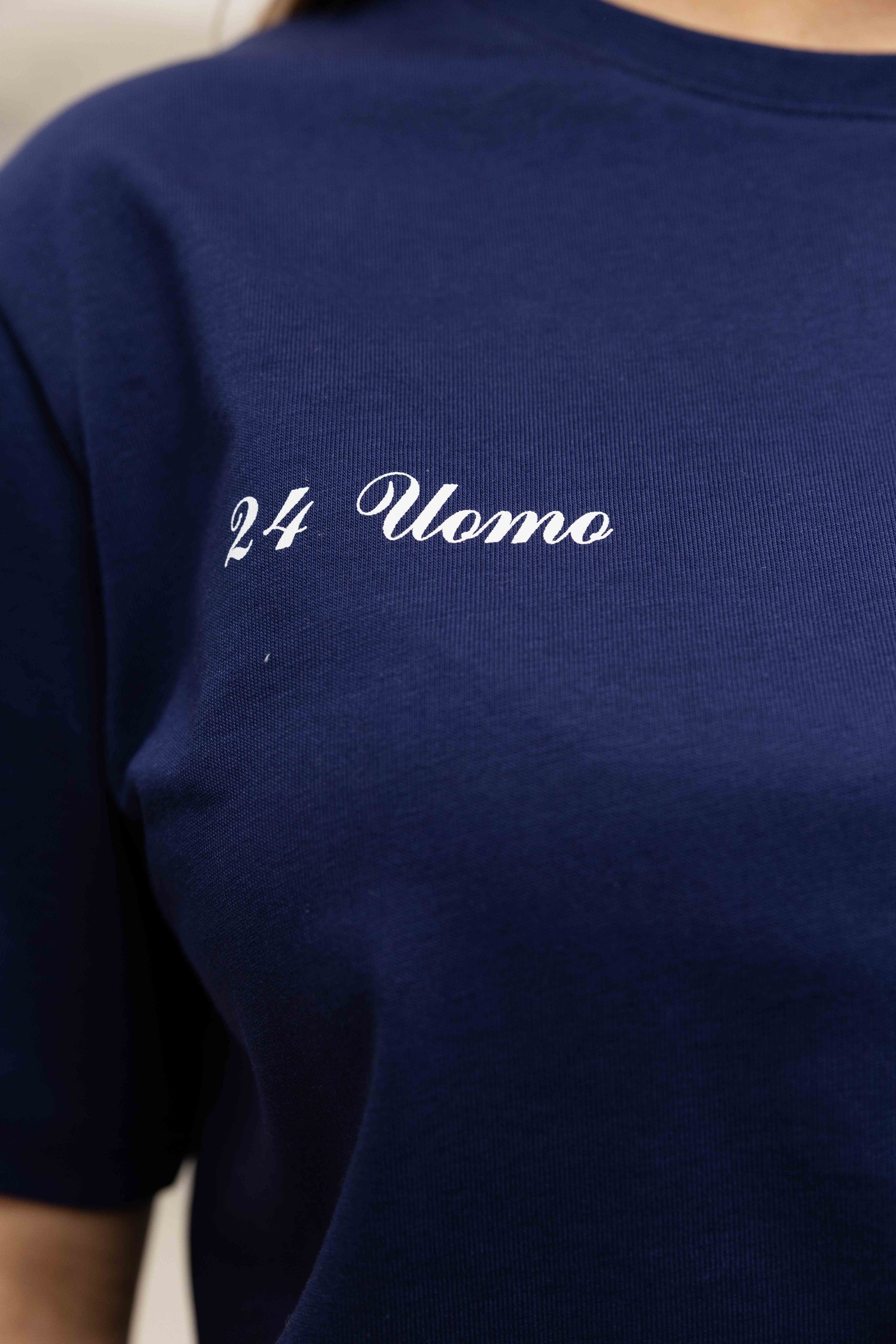 Symbol T-shirt Dames Navy