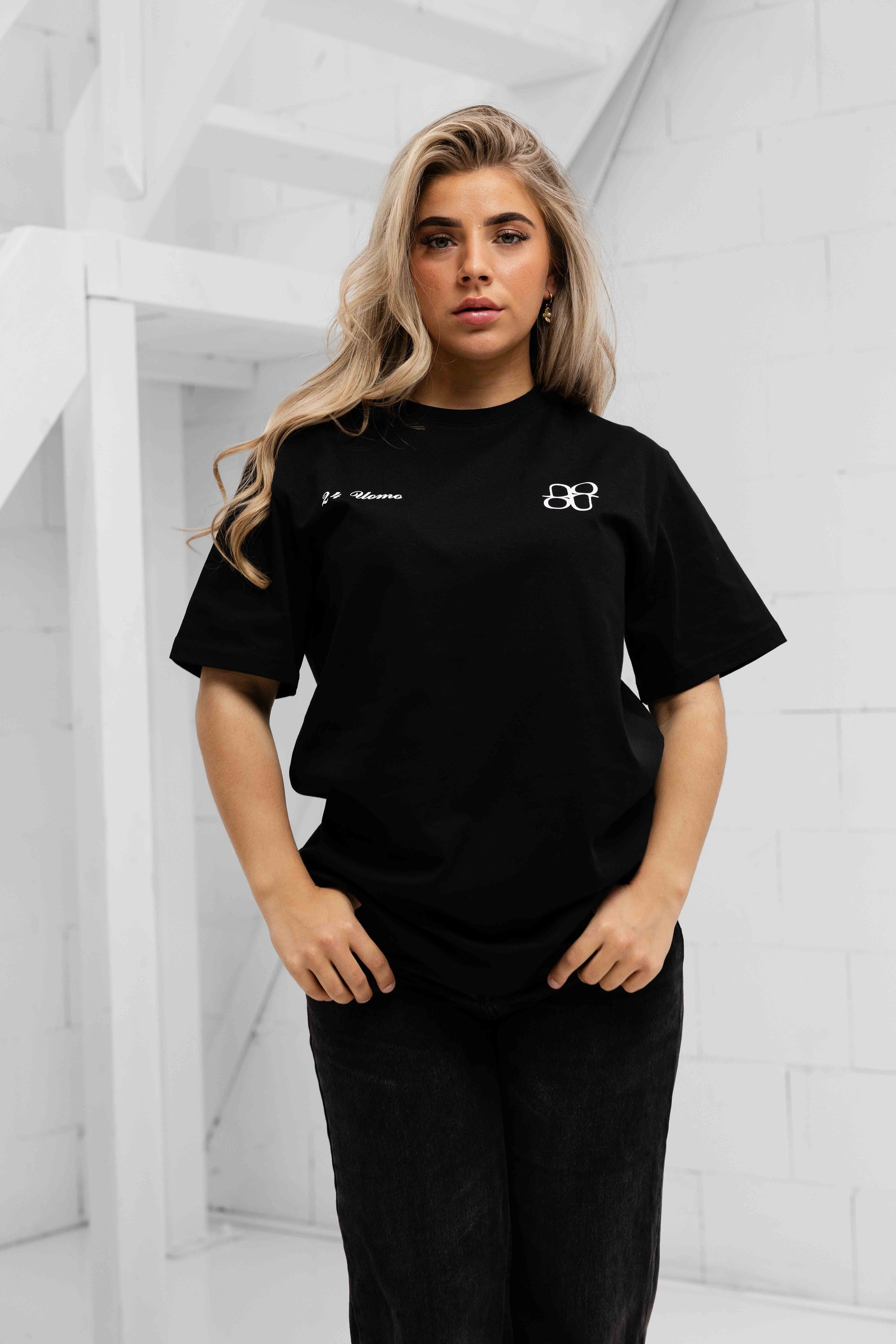 Symbol T-shirt Dames Zwart