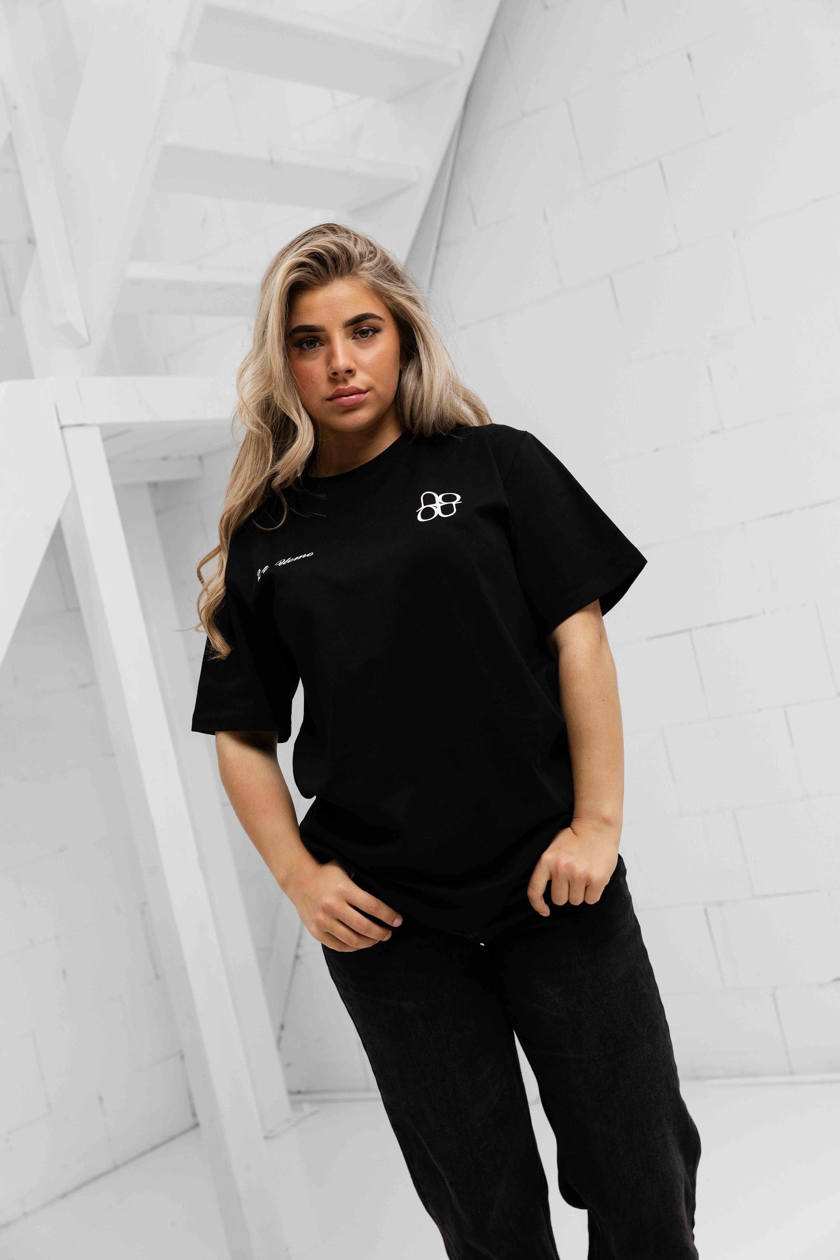 Symbol T-shirt Dames Zwart