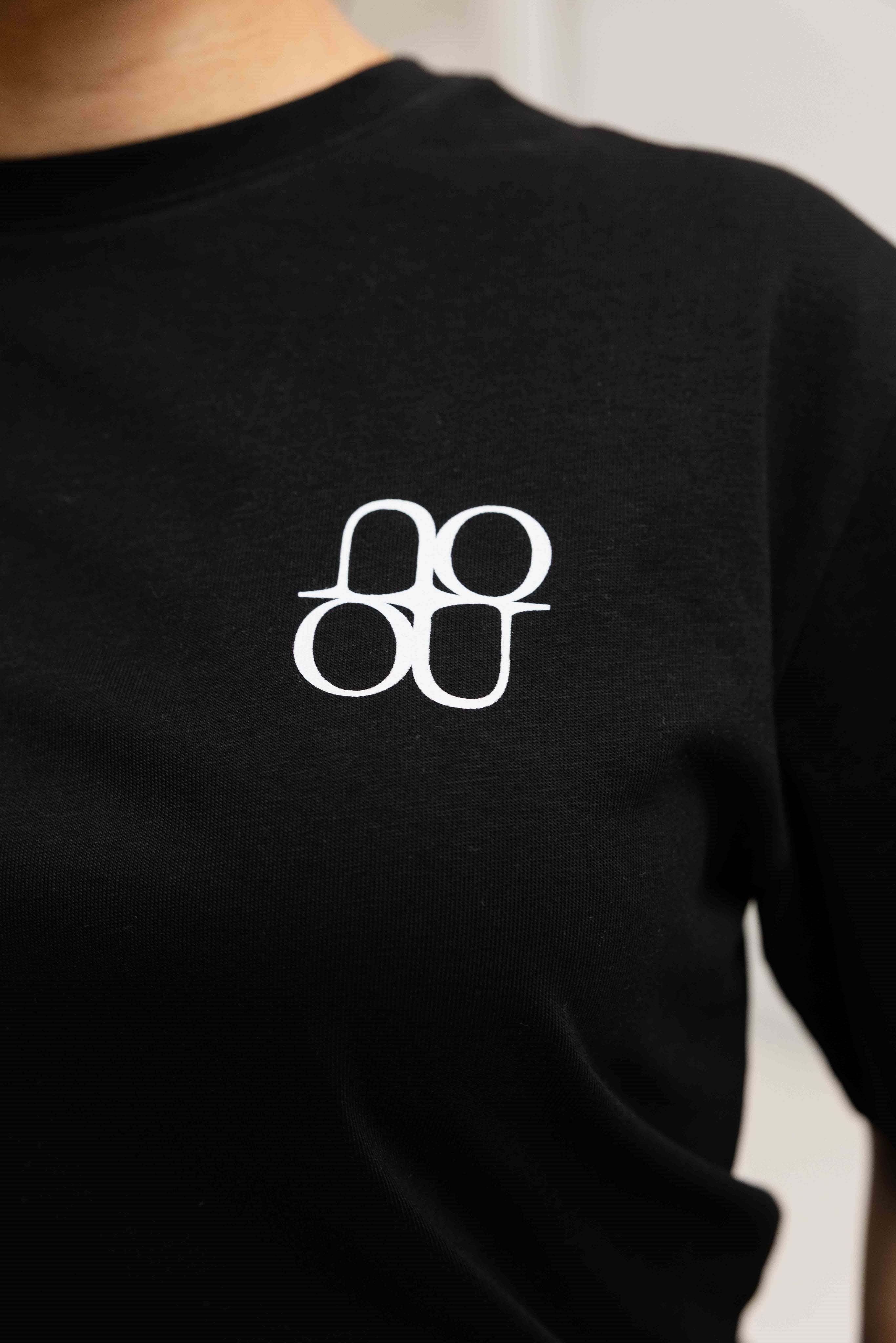 Symbol T-shirt Dames Zwart