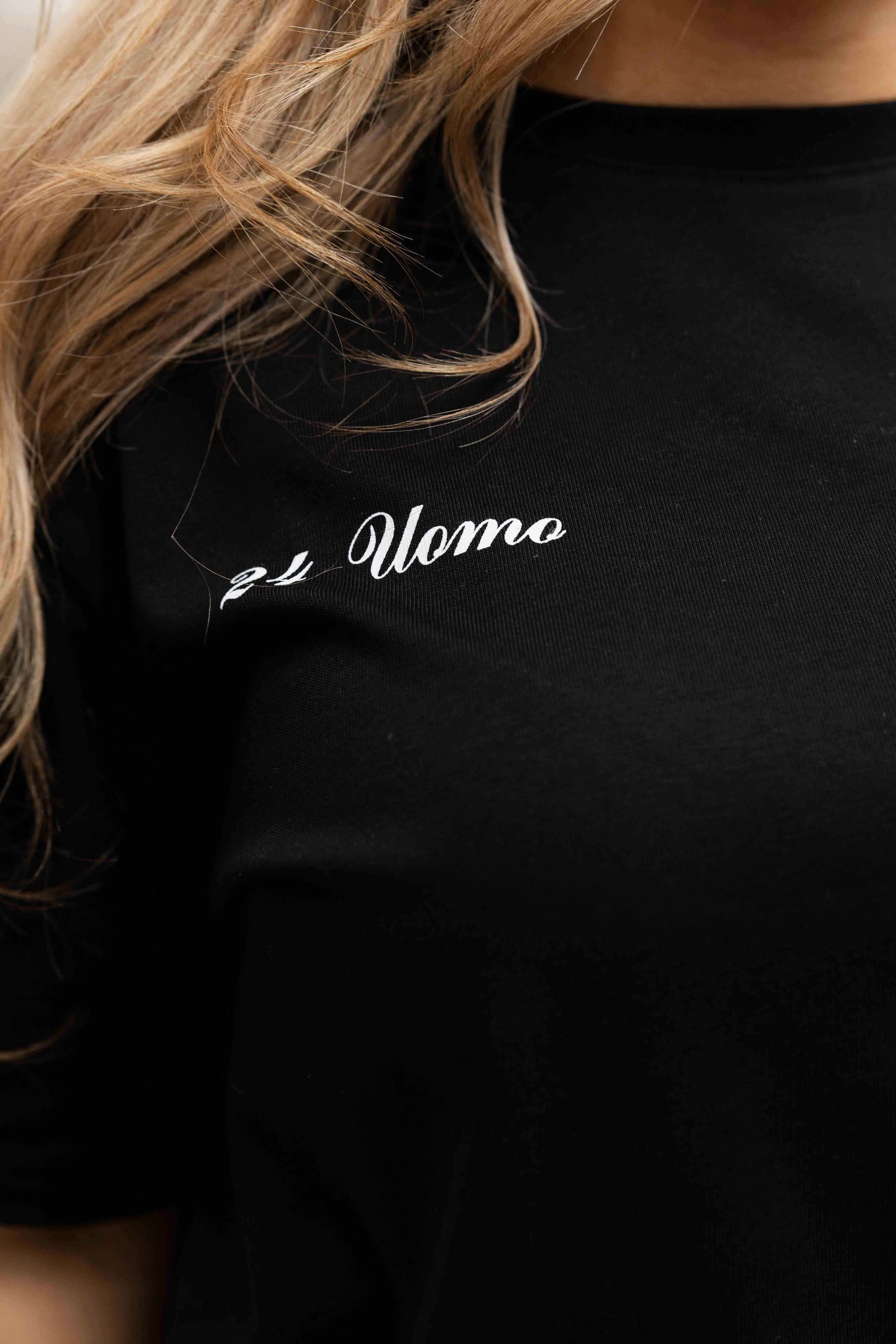 Symbol T-shirt Dames Zwart