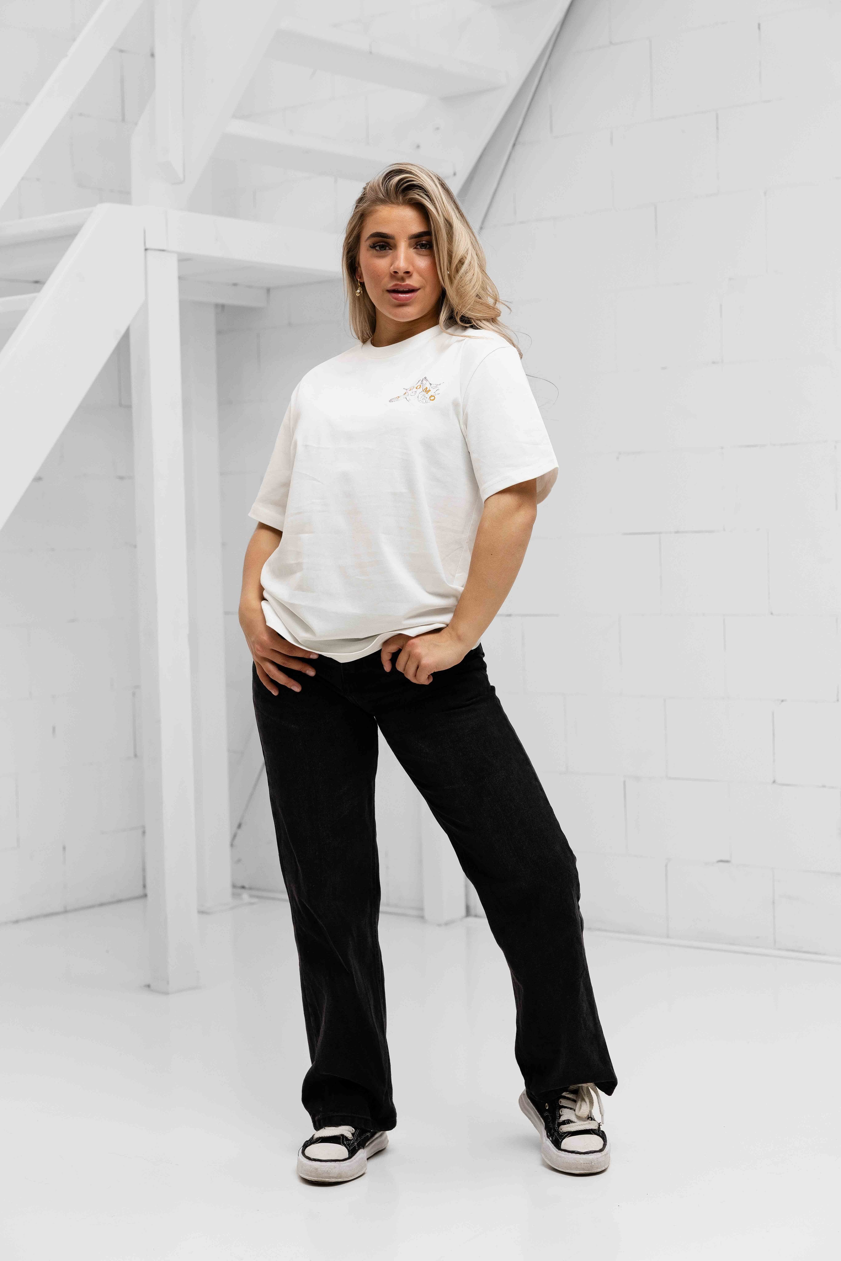 Unity T-shirt Dames Off-White