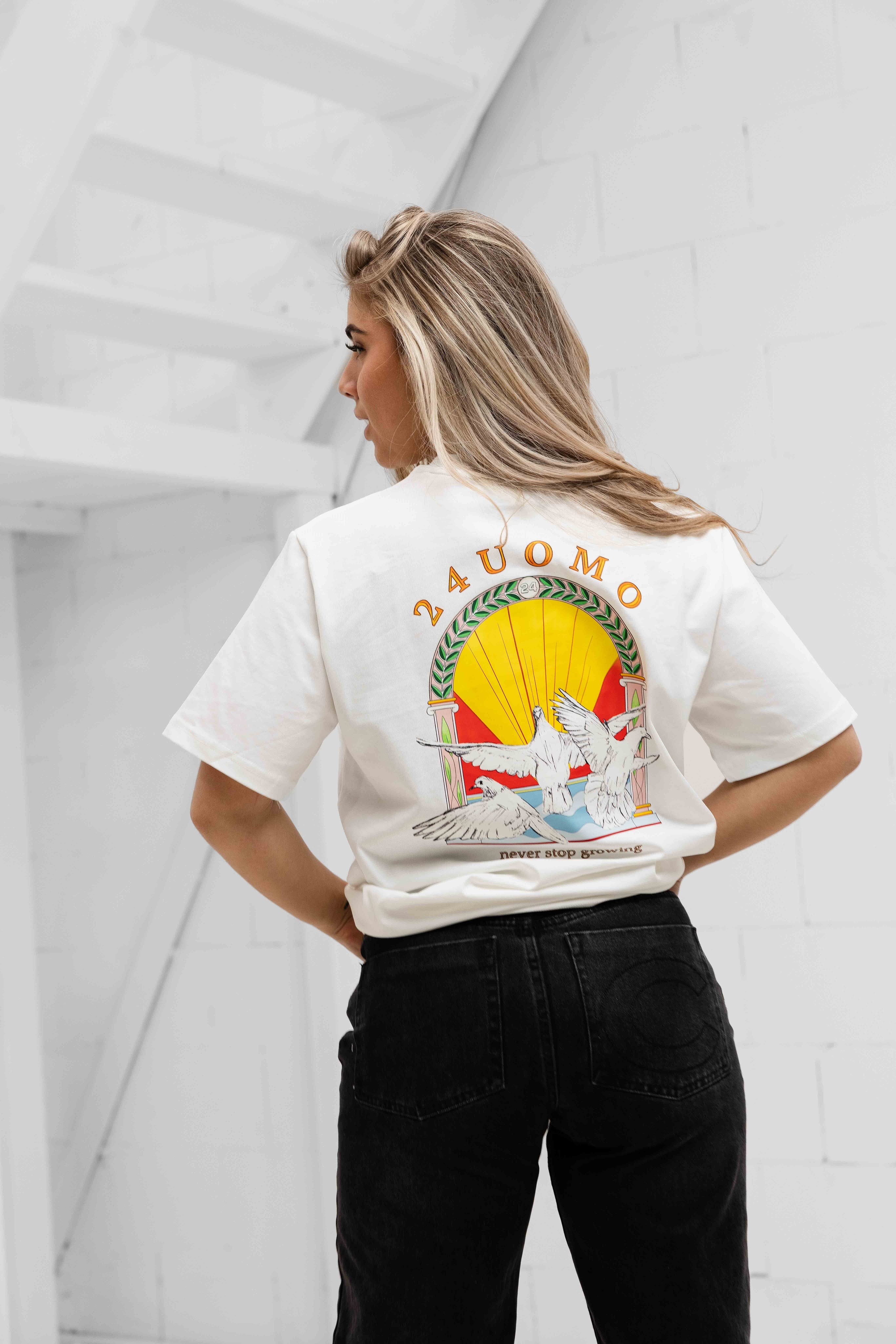 Unity T-shirt Dames Off-White