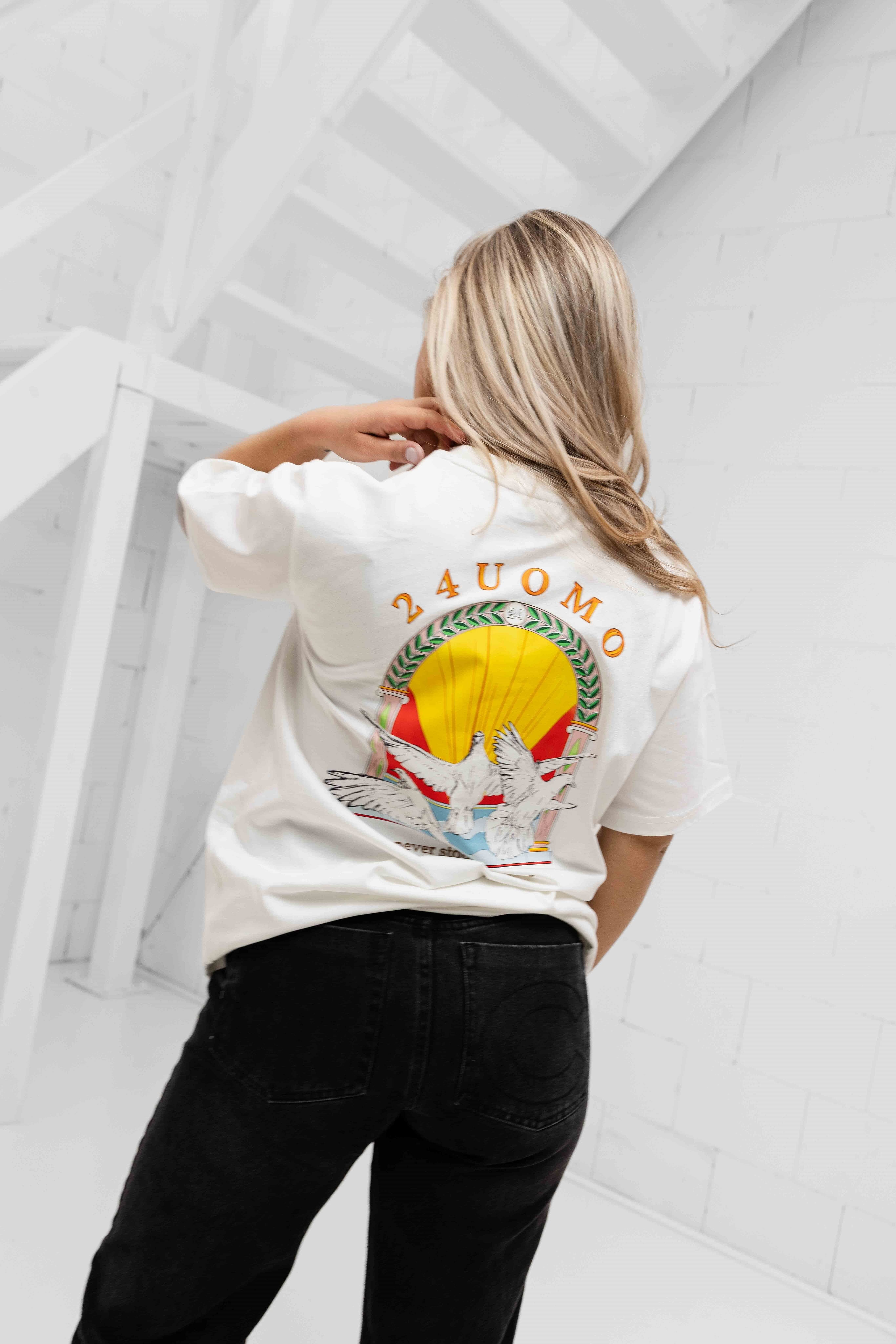 Unity T-shirt Dames Off-White