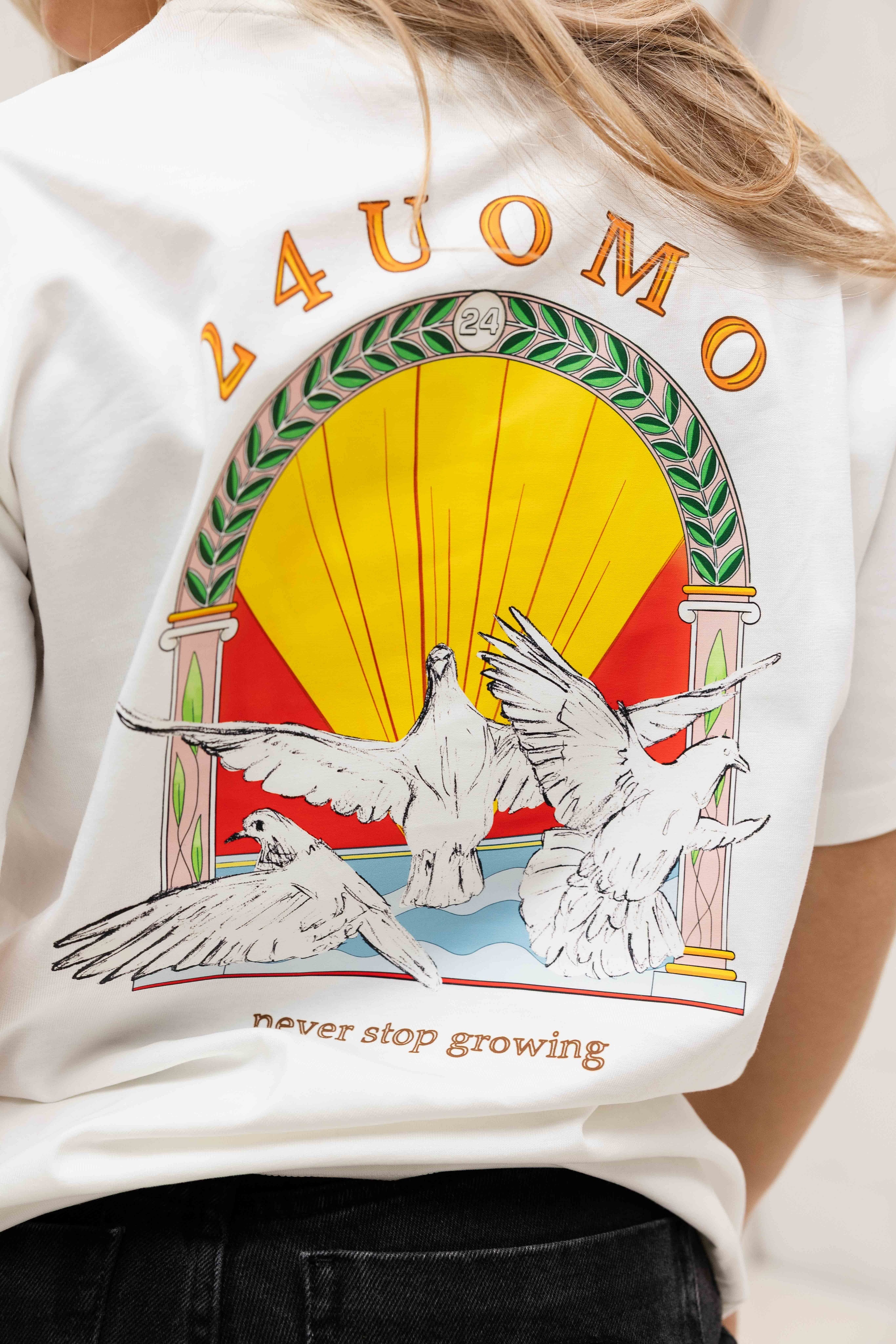 Unity T-shirt Dames Off-White