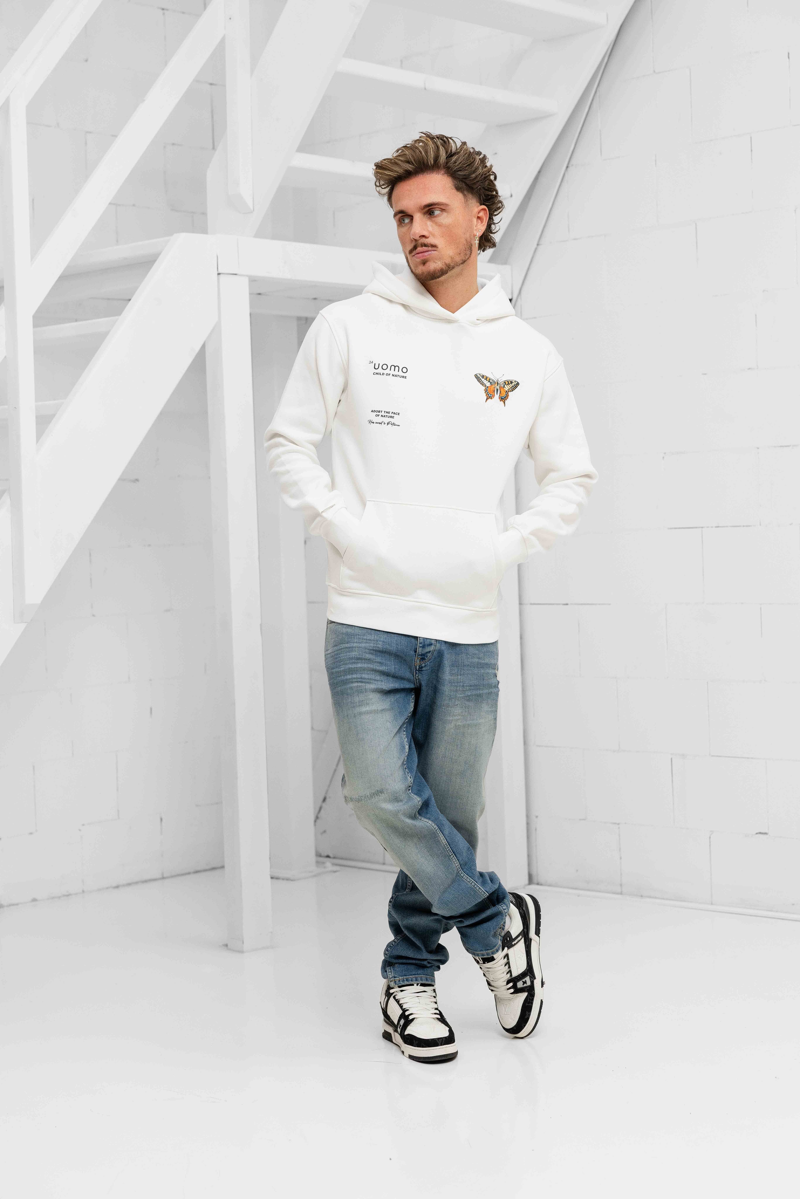 Child of Nature Hoodie Heren Off-white