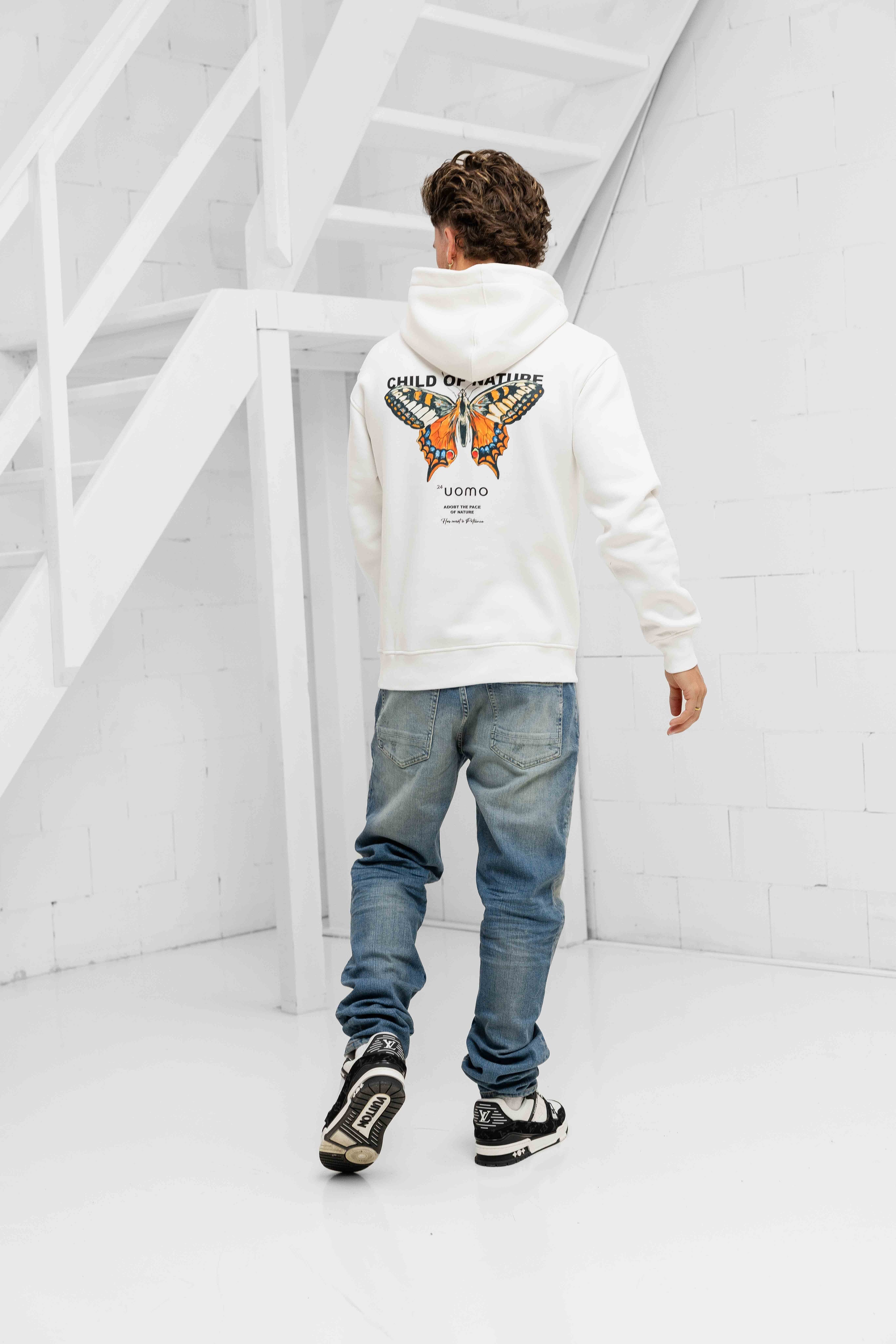 Child of Nature Hoodie Heren Off-white