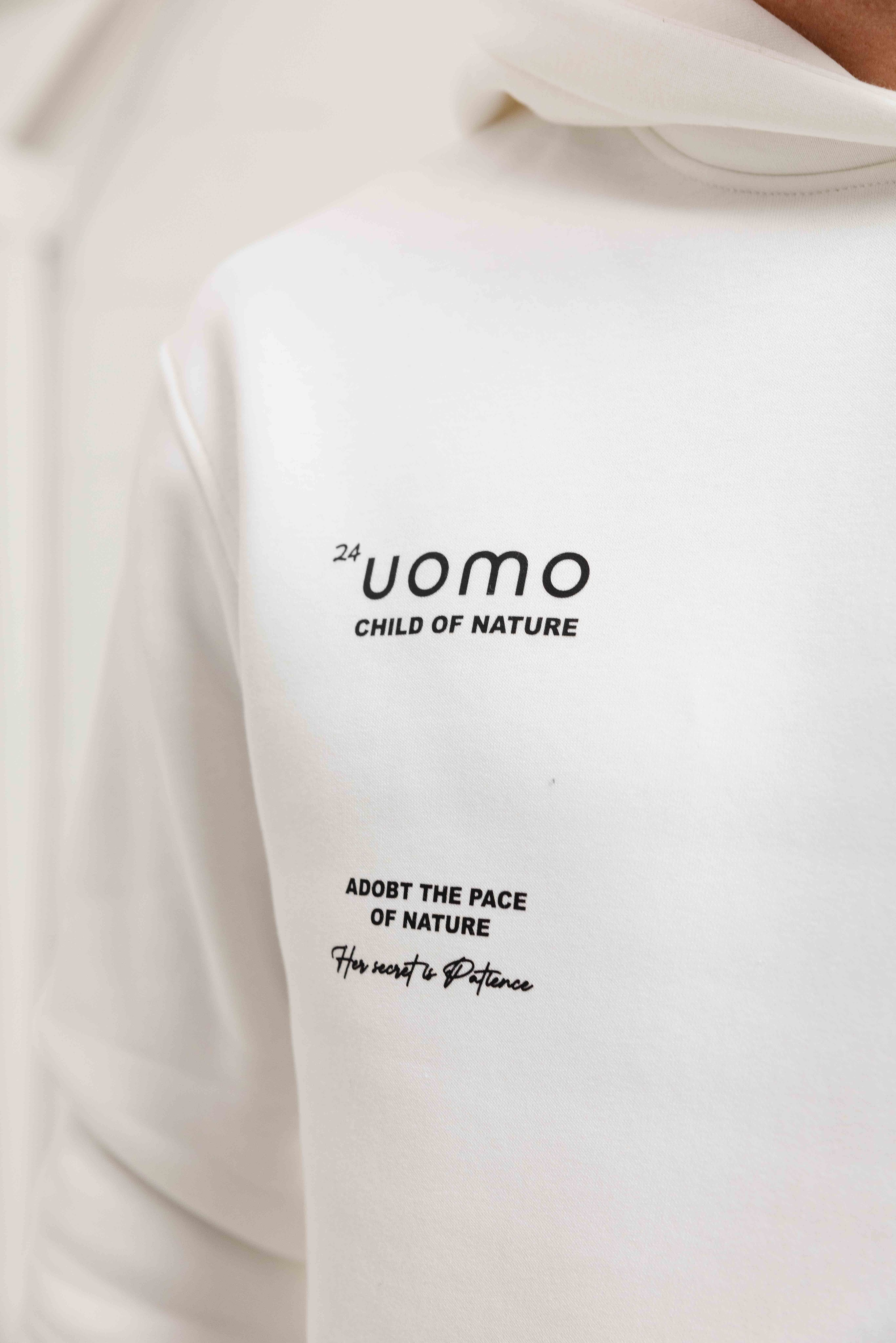 Child of Nature Hoodie Heren Off-white