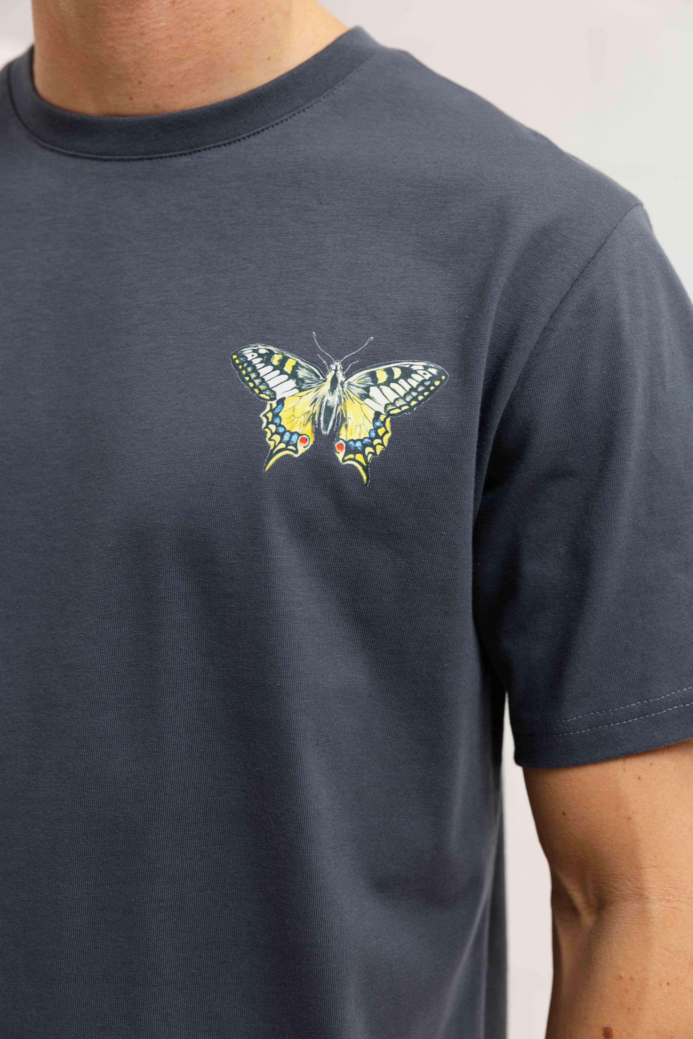 Child Of Nature T-shirt Heren Dark Grey