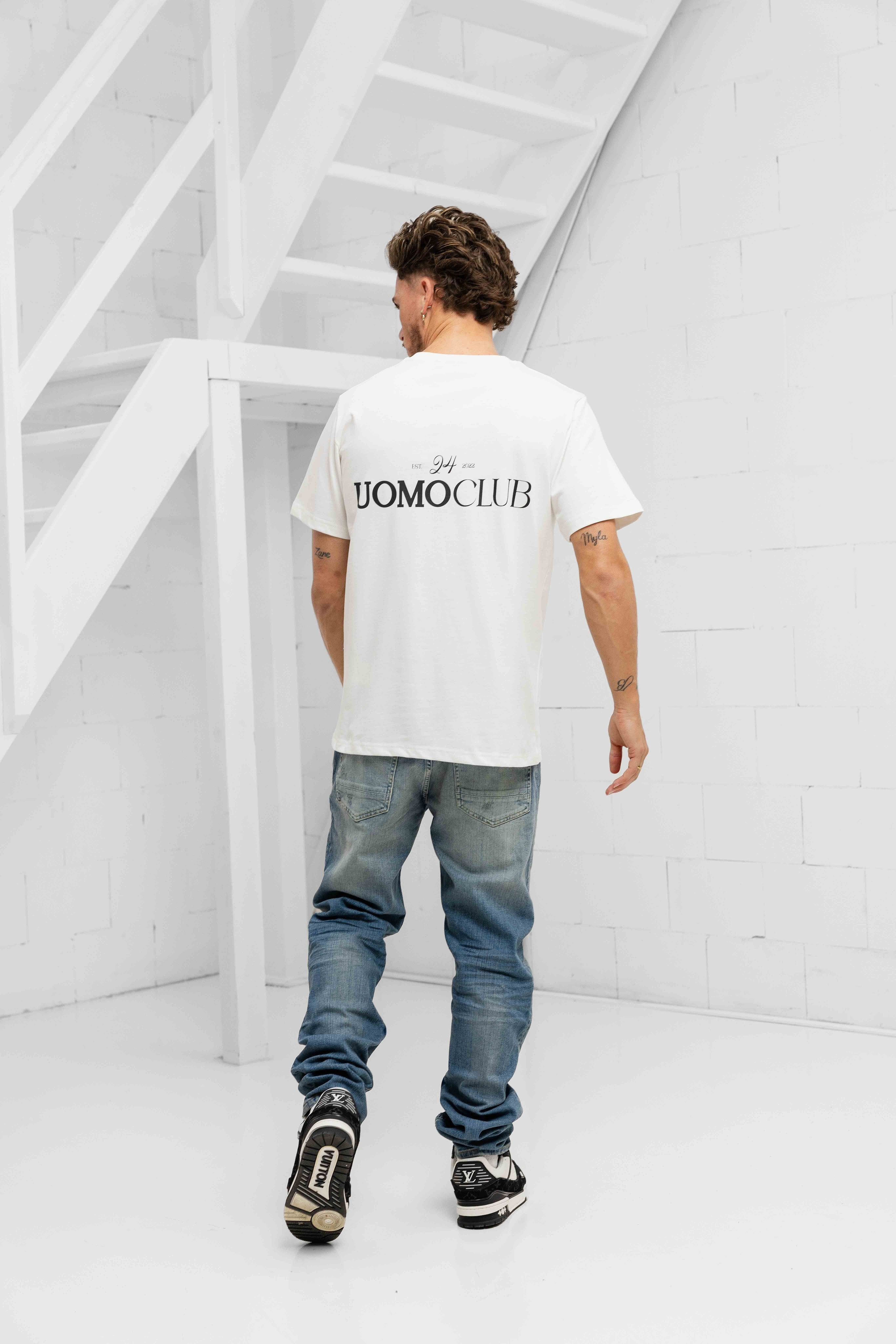 Club T-shirt Heren Off-White