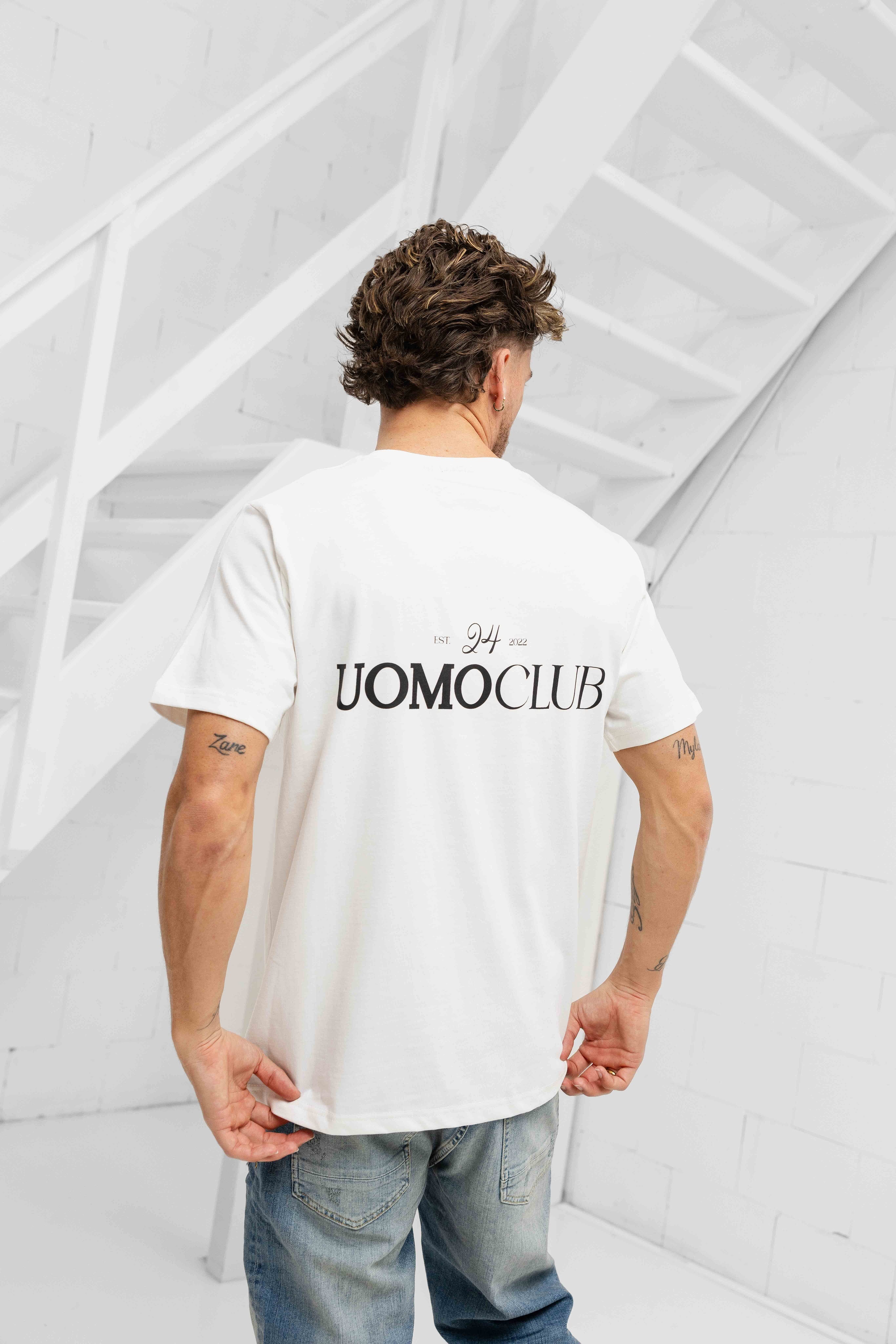 Club T-shirt Heren Off-White