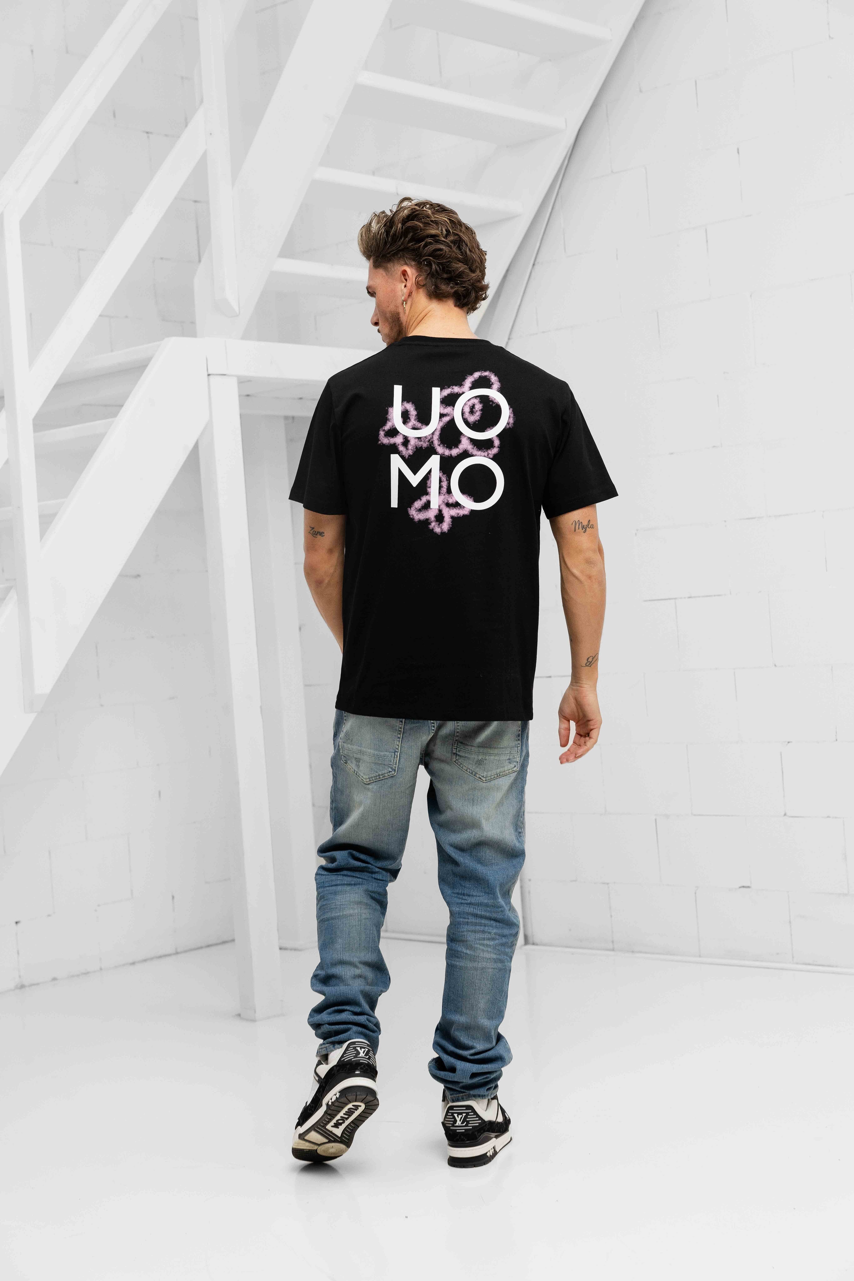 Flora 2.0 T-shirt Heren Zwart