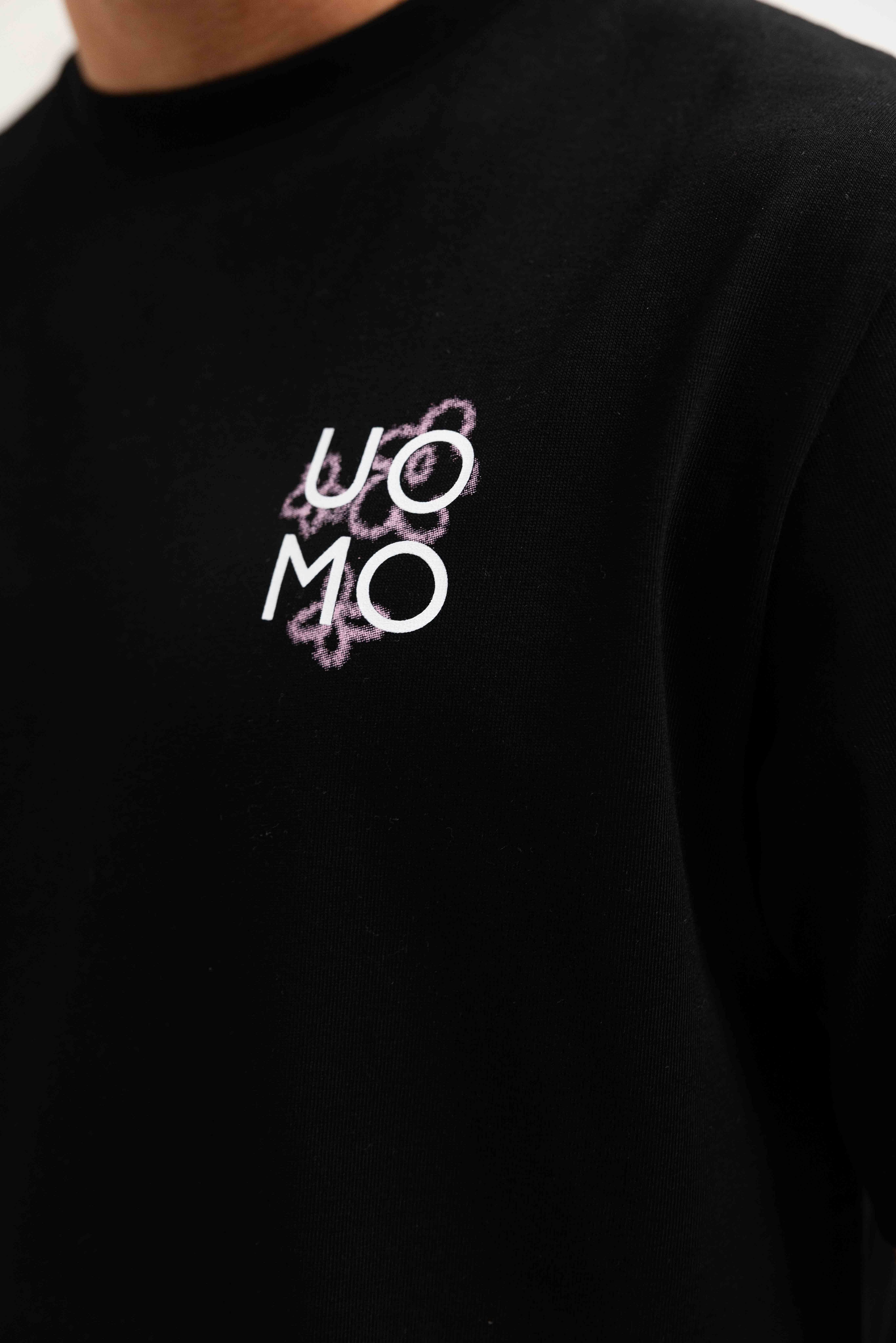 Flora 2.0 T-shirt Heren Zwart