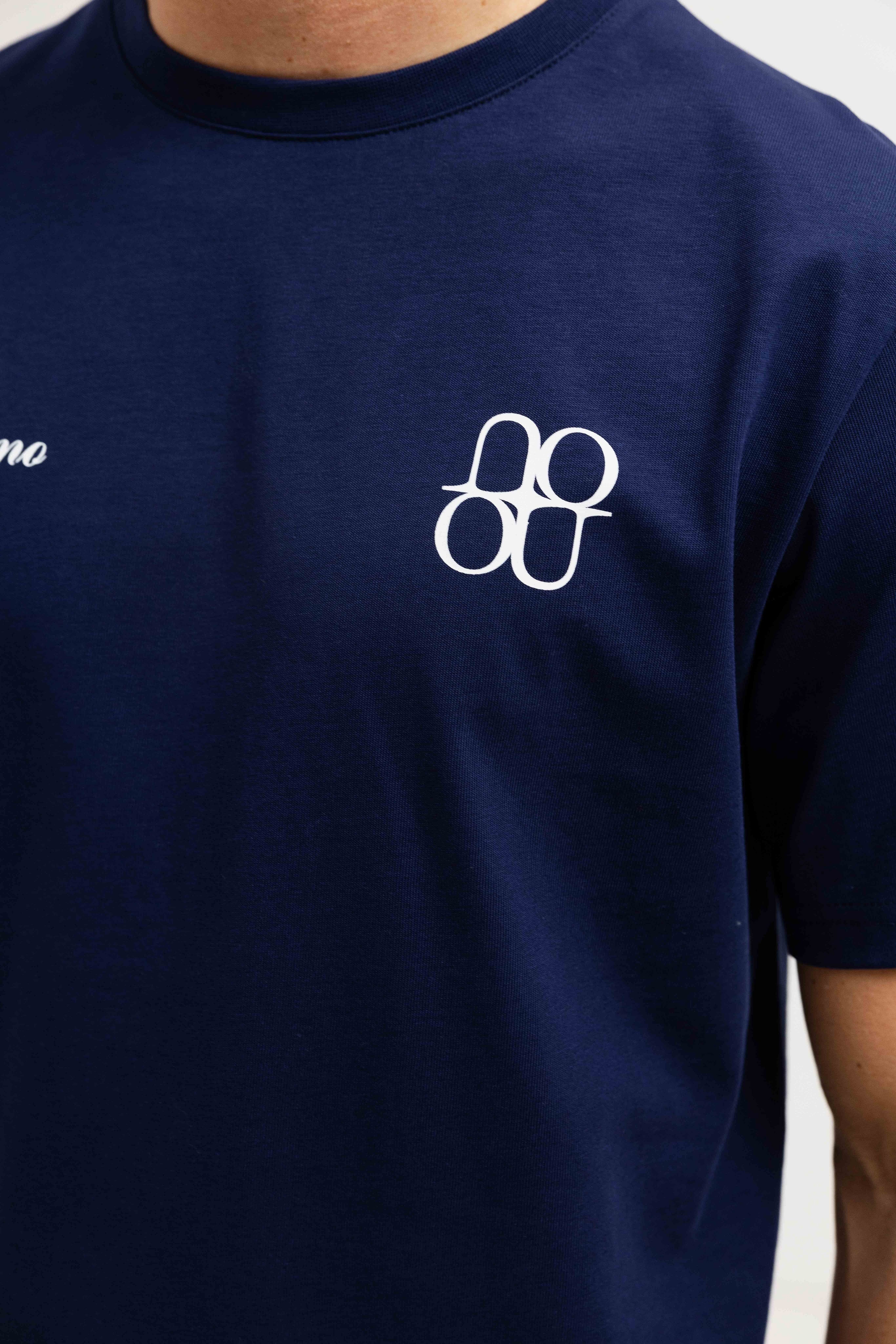 Symbol T-shirt Heren Navy